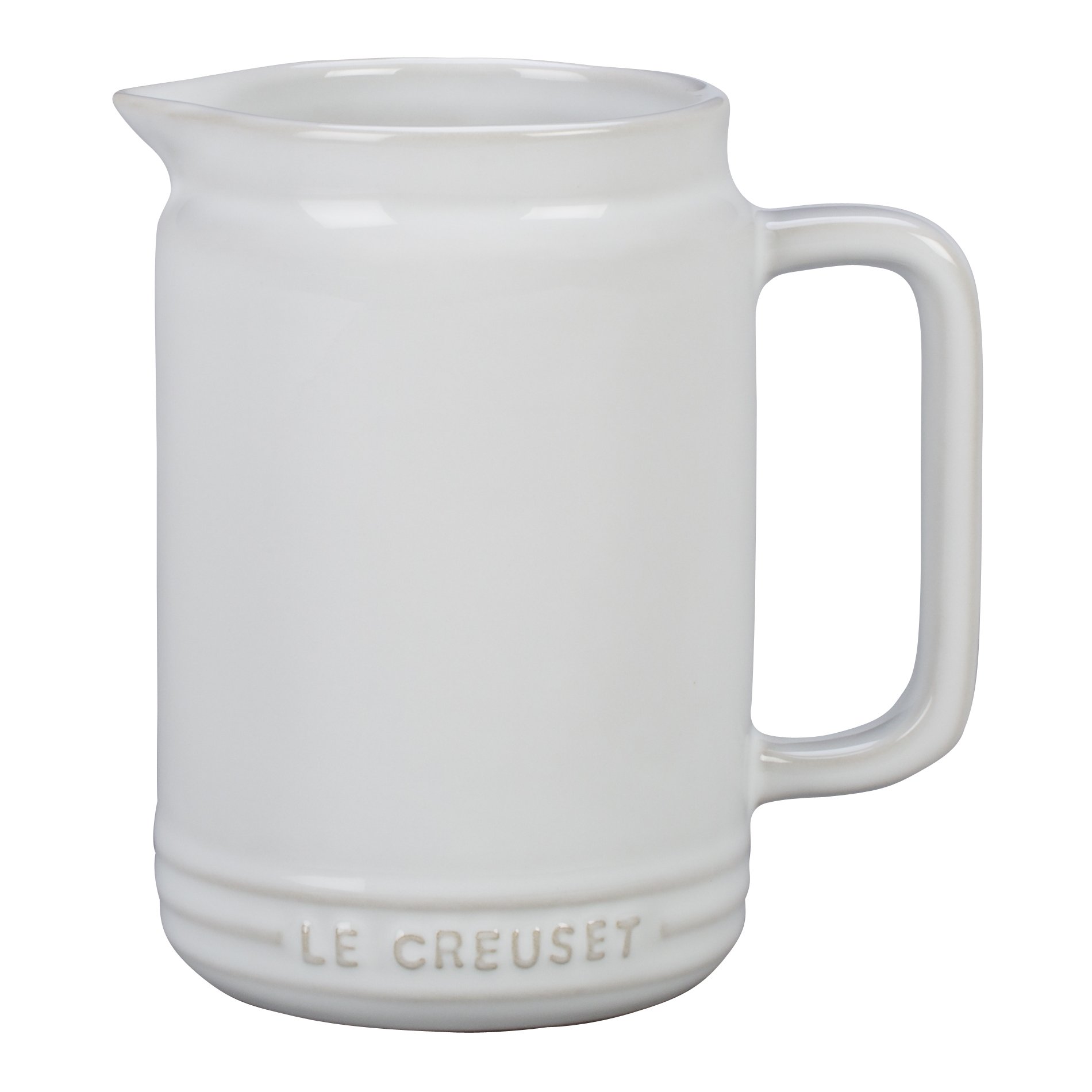 le-creuset-stoneware-sauce-jar-20-oz-white image 1