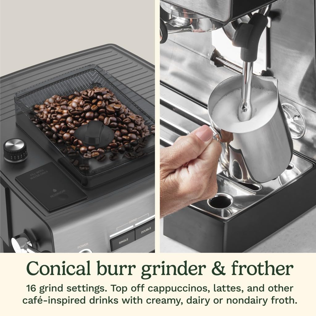 cuisinart-espresso-bar-grind-brew-espresso-machine-16-grind-settings-em-640 image 5