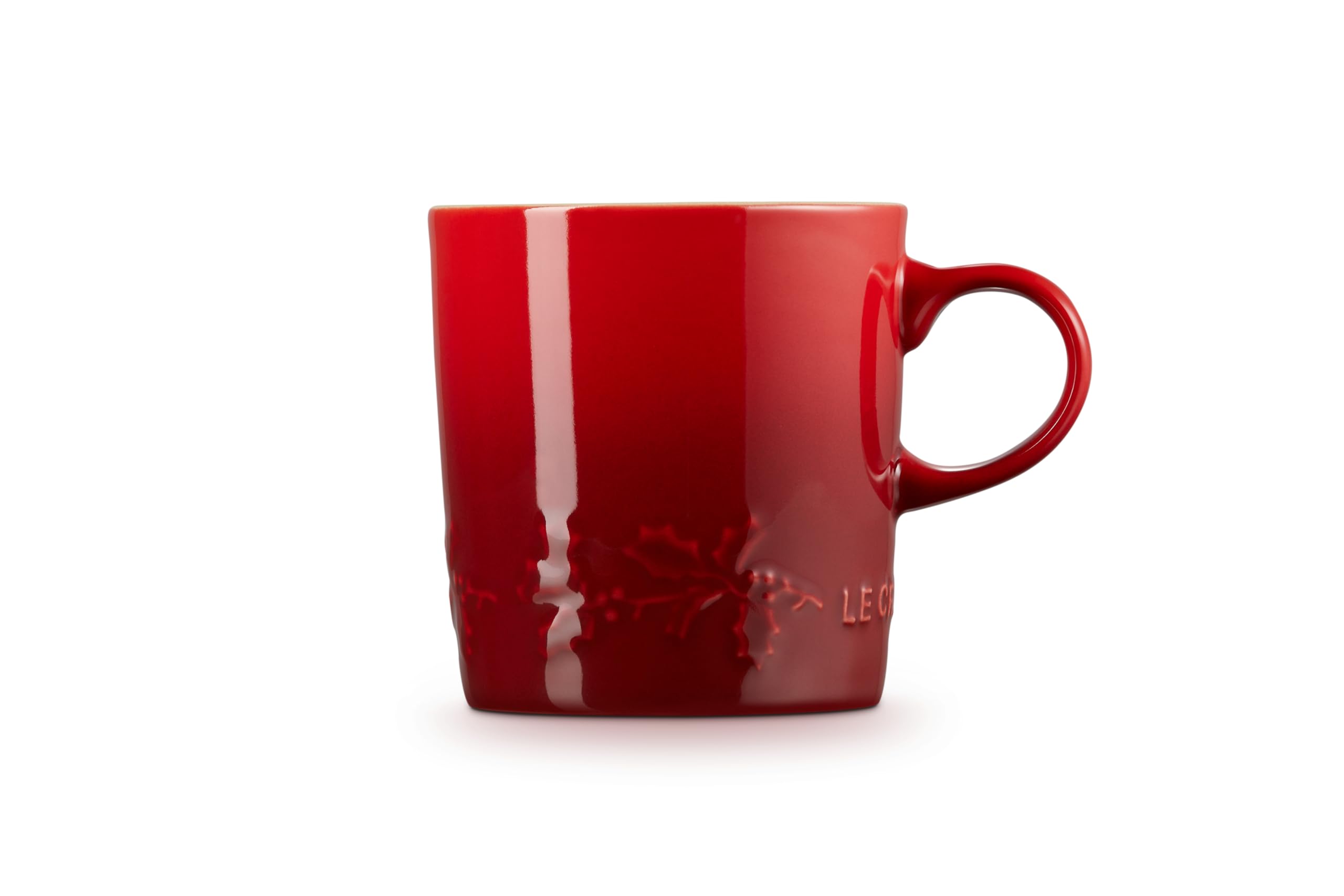 le-creuset-stoneware-holly-collection-london-mug-12oz-cerise image 4