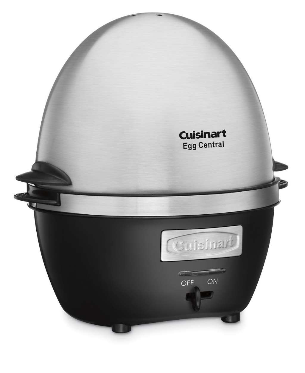 cuisinart-cec-10-egg-central-egg-cooker-brushed-stainless-steel-10-egg-capacity image 1