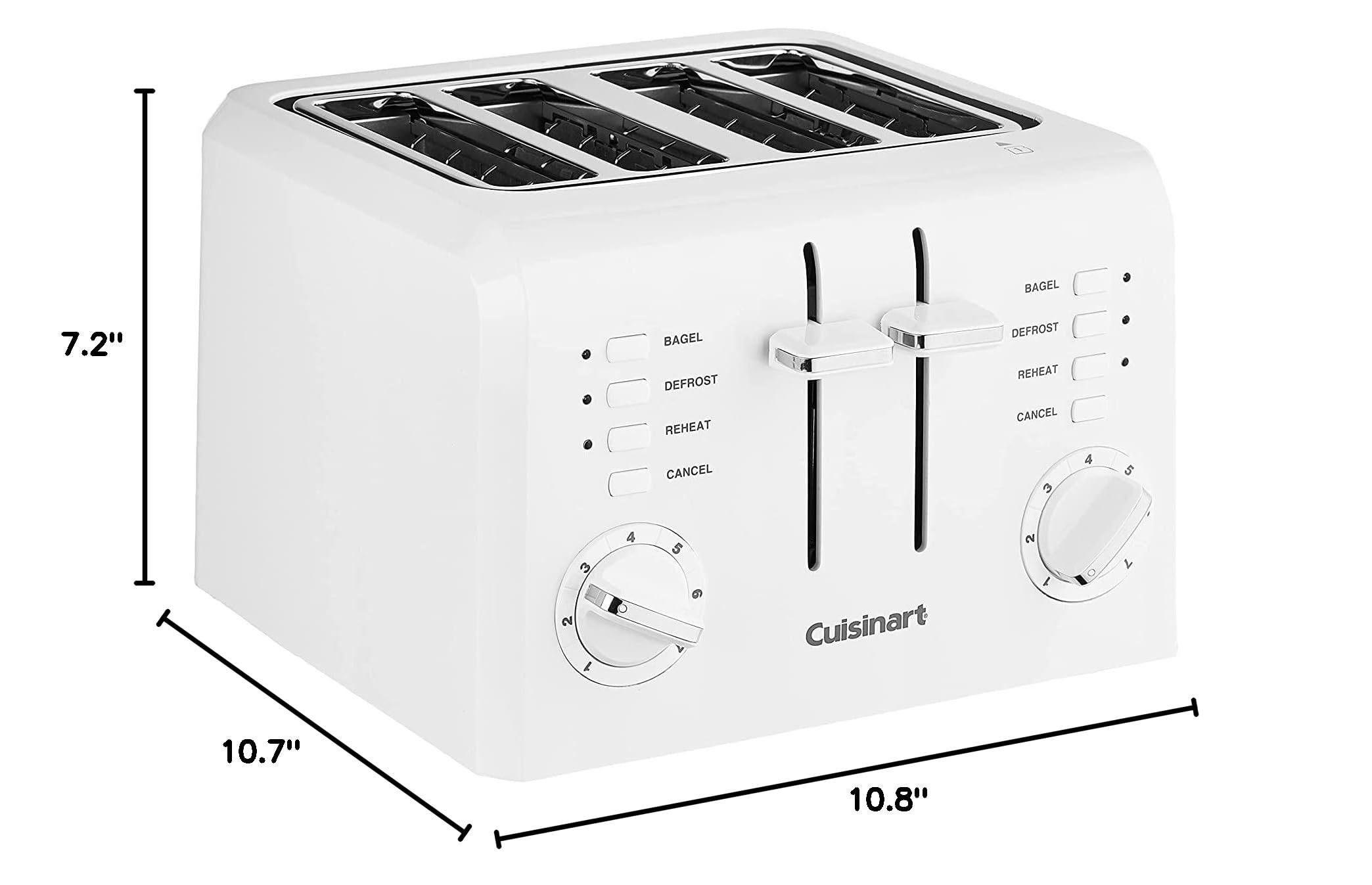 cuisinart-cpt-142p1-4-slice-compact-plastic-toaster-white-7-shade-settings-bagel image 7