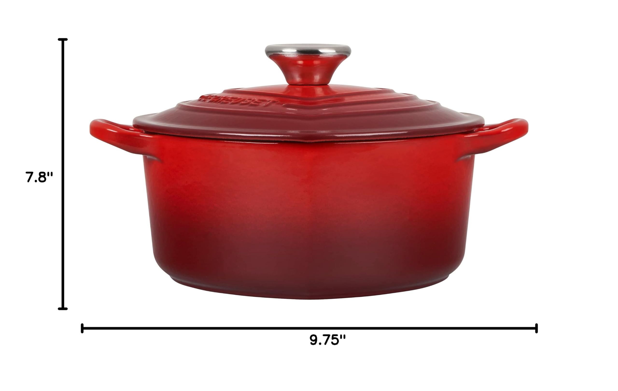 le-creuset-signature-enameled-cast-iron-figural-heart-cocotte-2-quart-cerise-wit image 7