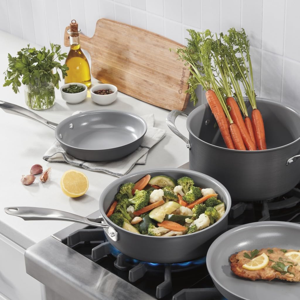 cuisinart-greengourmet-complete-11-piece-cookware-set-hard-anodized-with-purelyc image 3