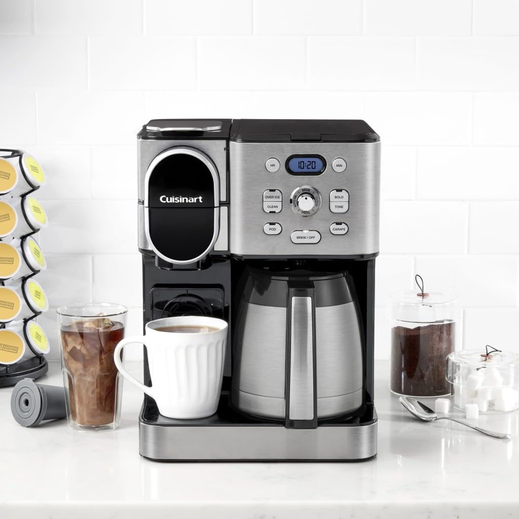cuisinart-coffee-center-10-cup-thermal-carafe-single-serve-brewer-ss-21nas image 3