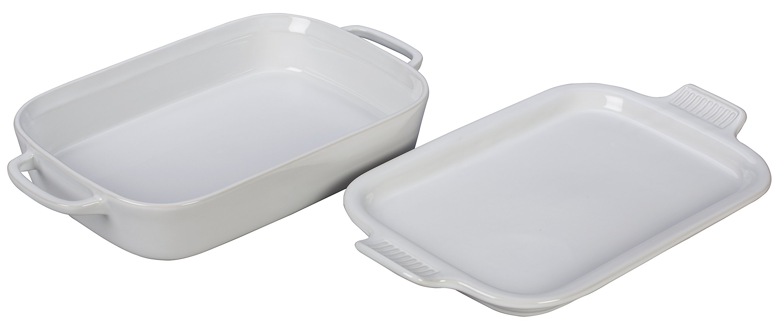le-creuset-stoneware-rectangular-dish-with-platter-lid-14-3-4-x-9-cerise image 6