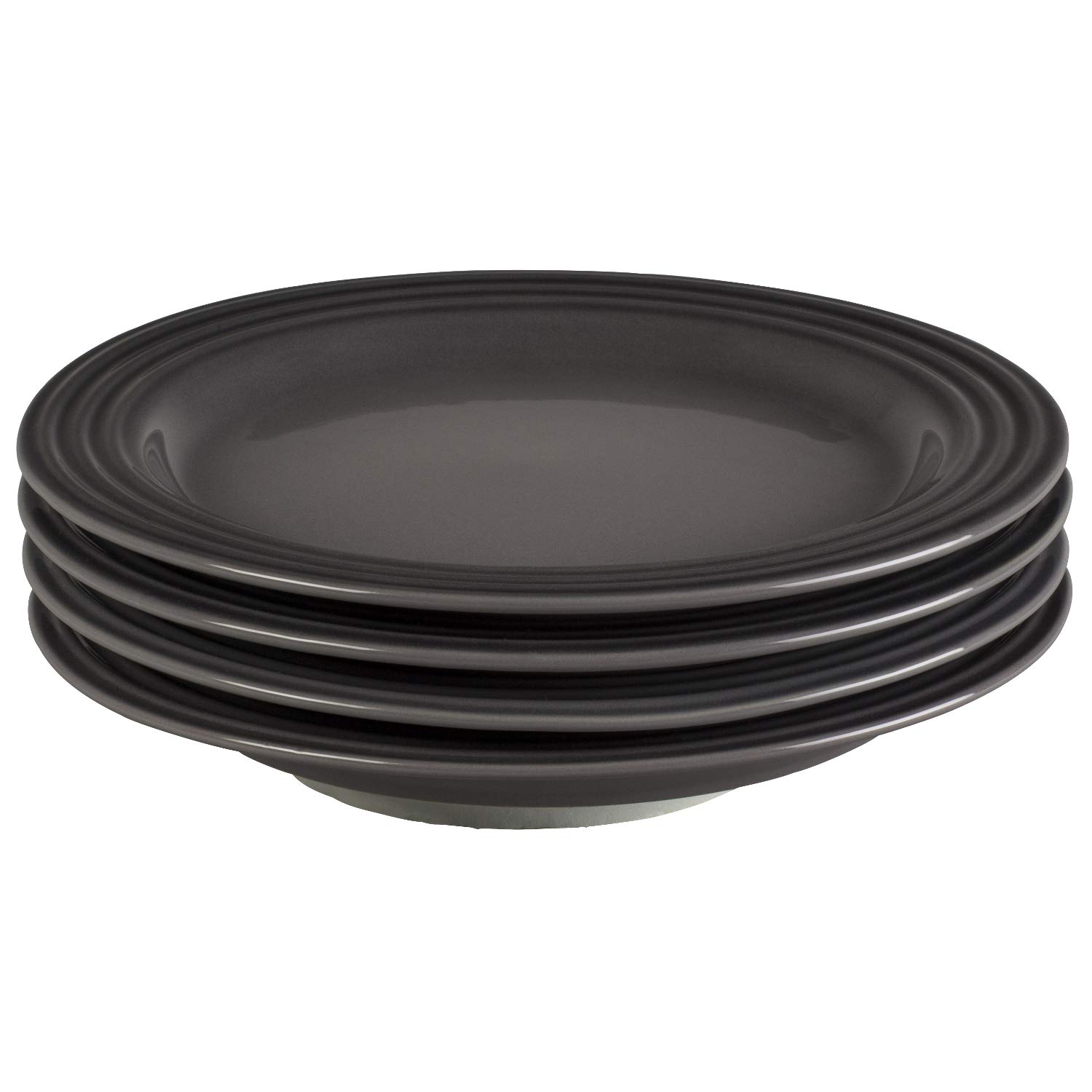 le-creuset-stoneware-salad-plates-set-of-4-8-5-inch-white image 5