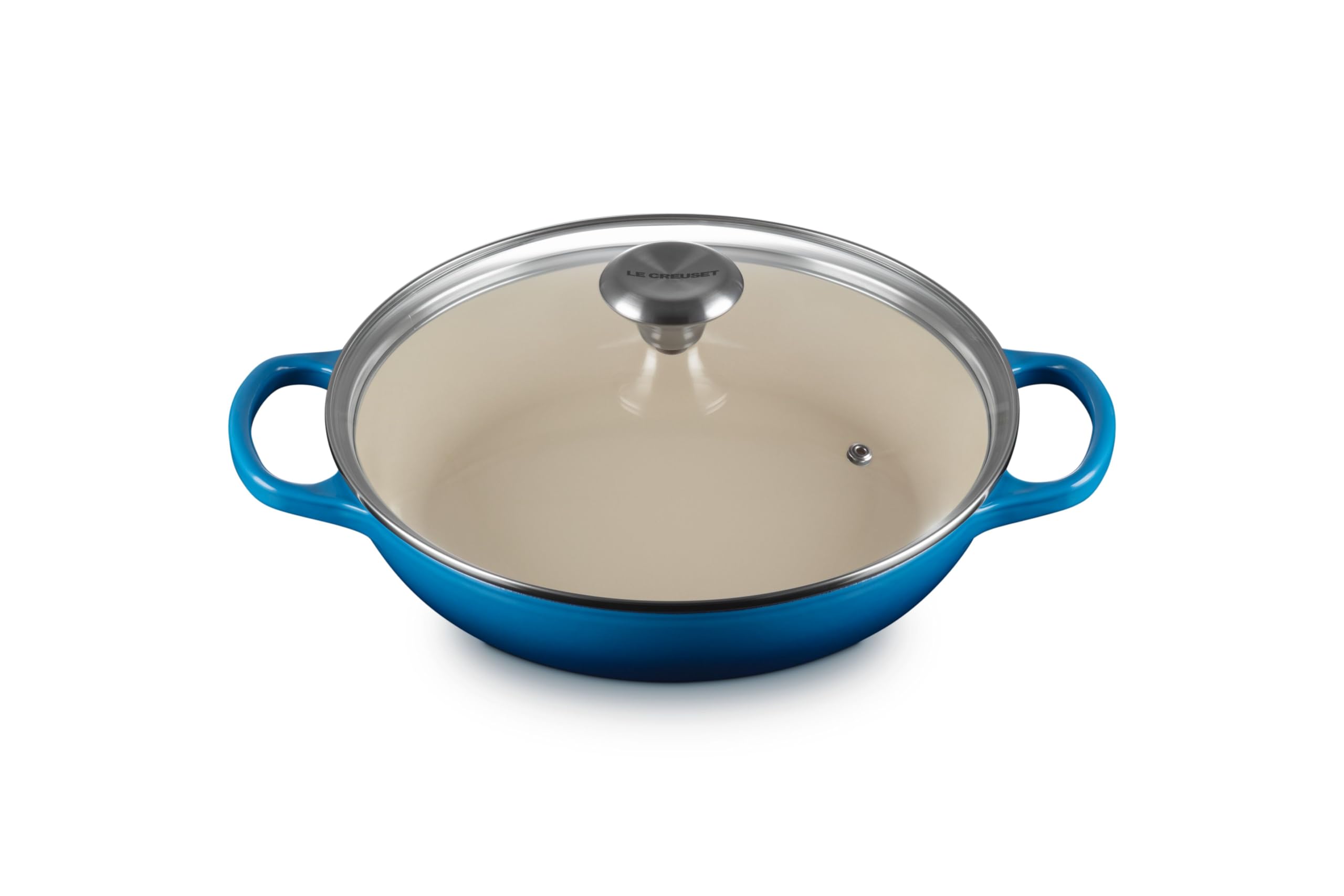 le-creuset-enameled-cast-iron-signature-round-braiser-2-25-qt-with-glass-lid-sha image 6