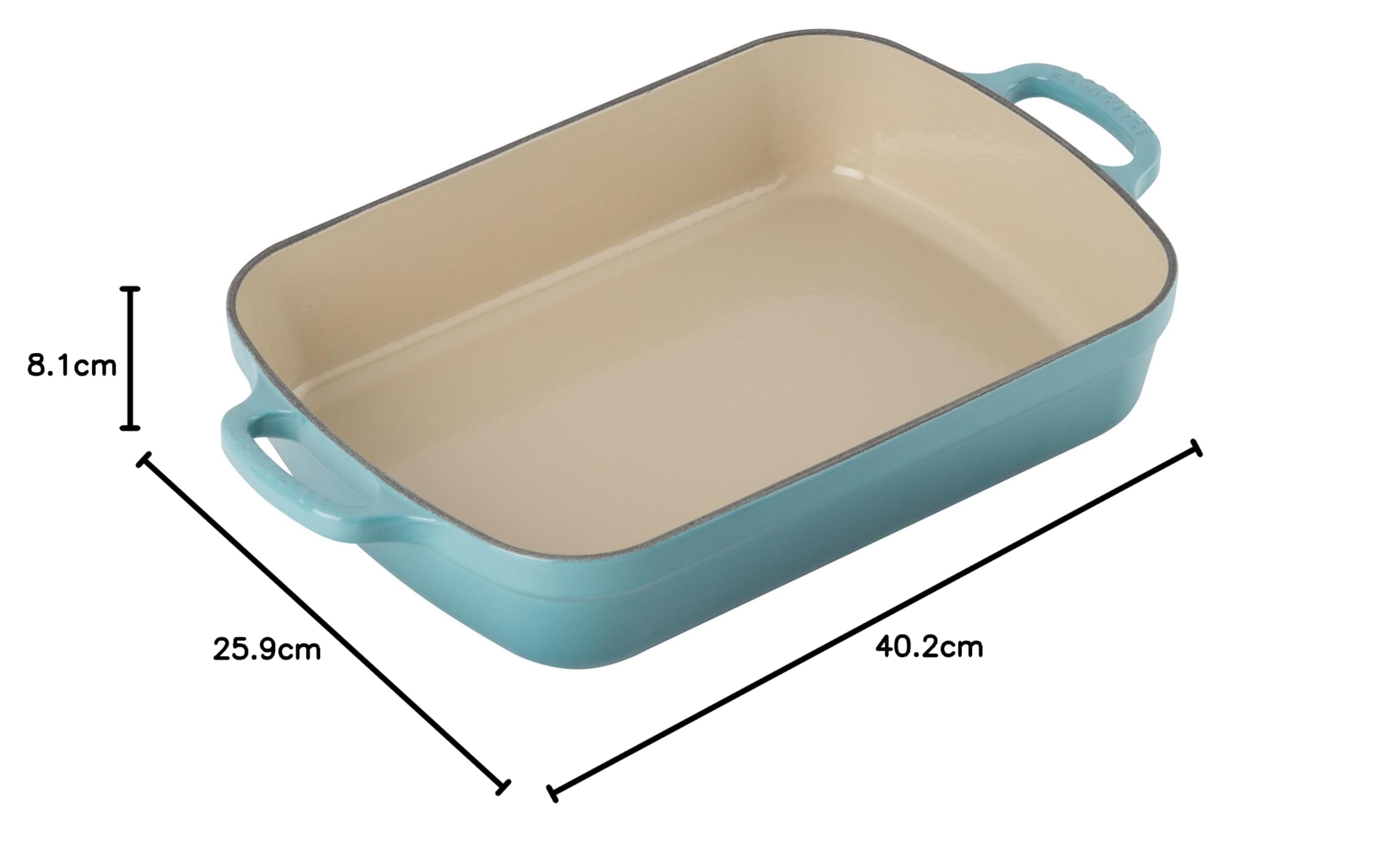 le-creuset-enameled-cast-iron-signature-rectangular-roaster-5-25-qt-11-7-x-16-8- image 4