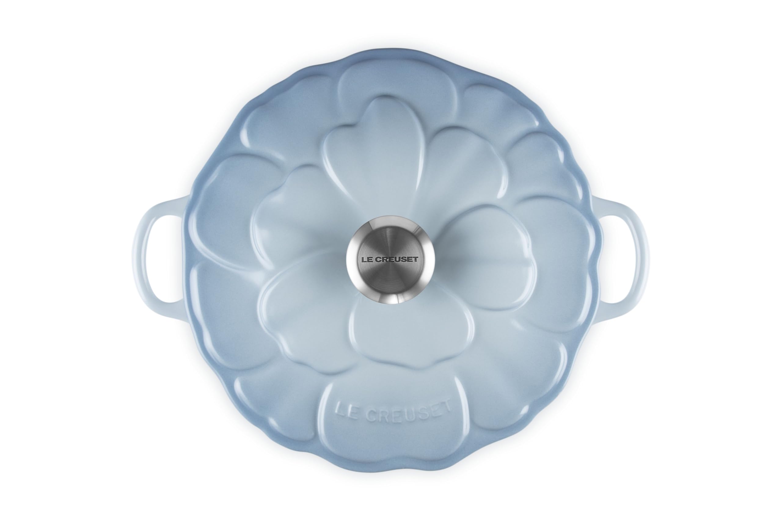 le-creuset-enameled-cast-iron-signature-petal-braiser-2-25-qt-coastal-blue-light image 2