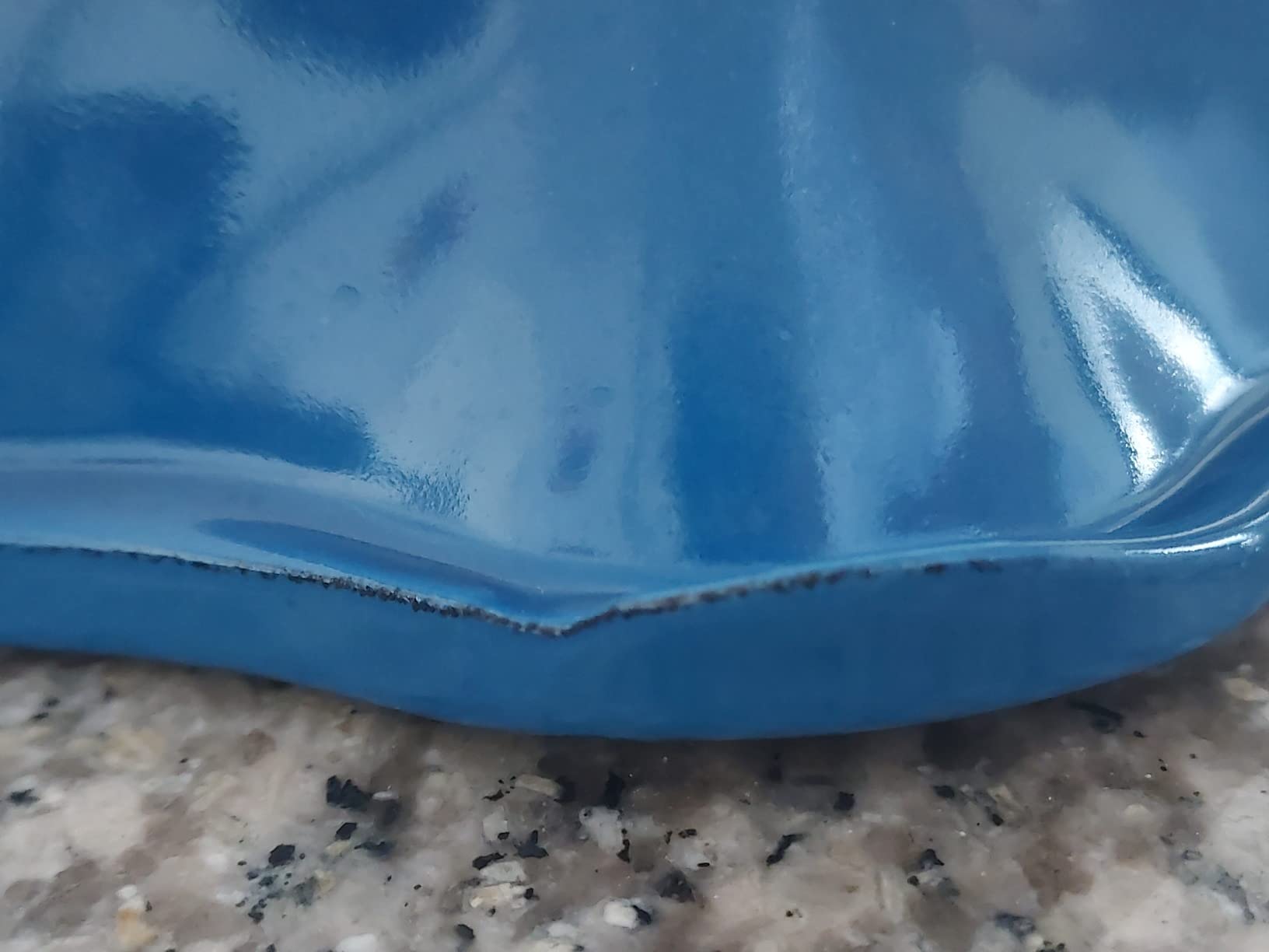 Great skillet, but stains easily