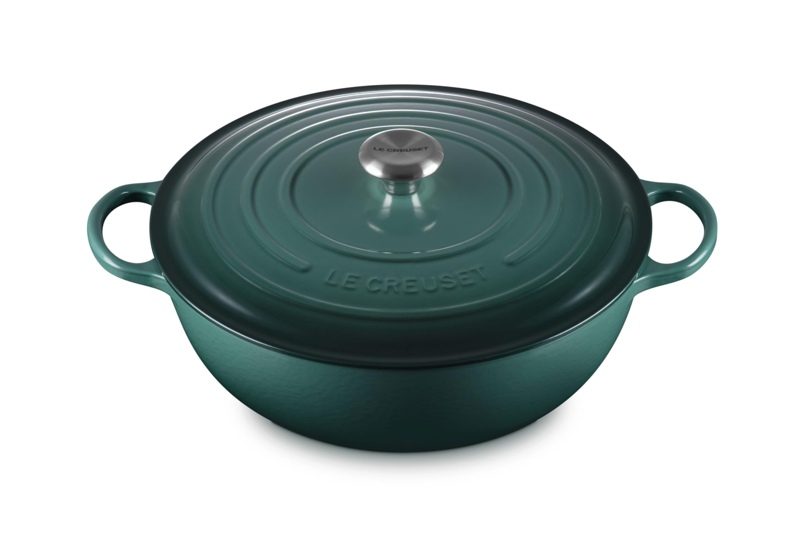 le-creuset-signature-cast-iron-chef-s-oven-7-5qt-artichaut image 1
