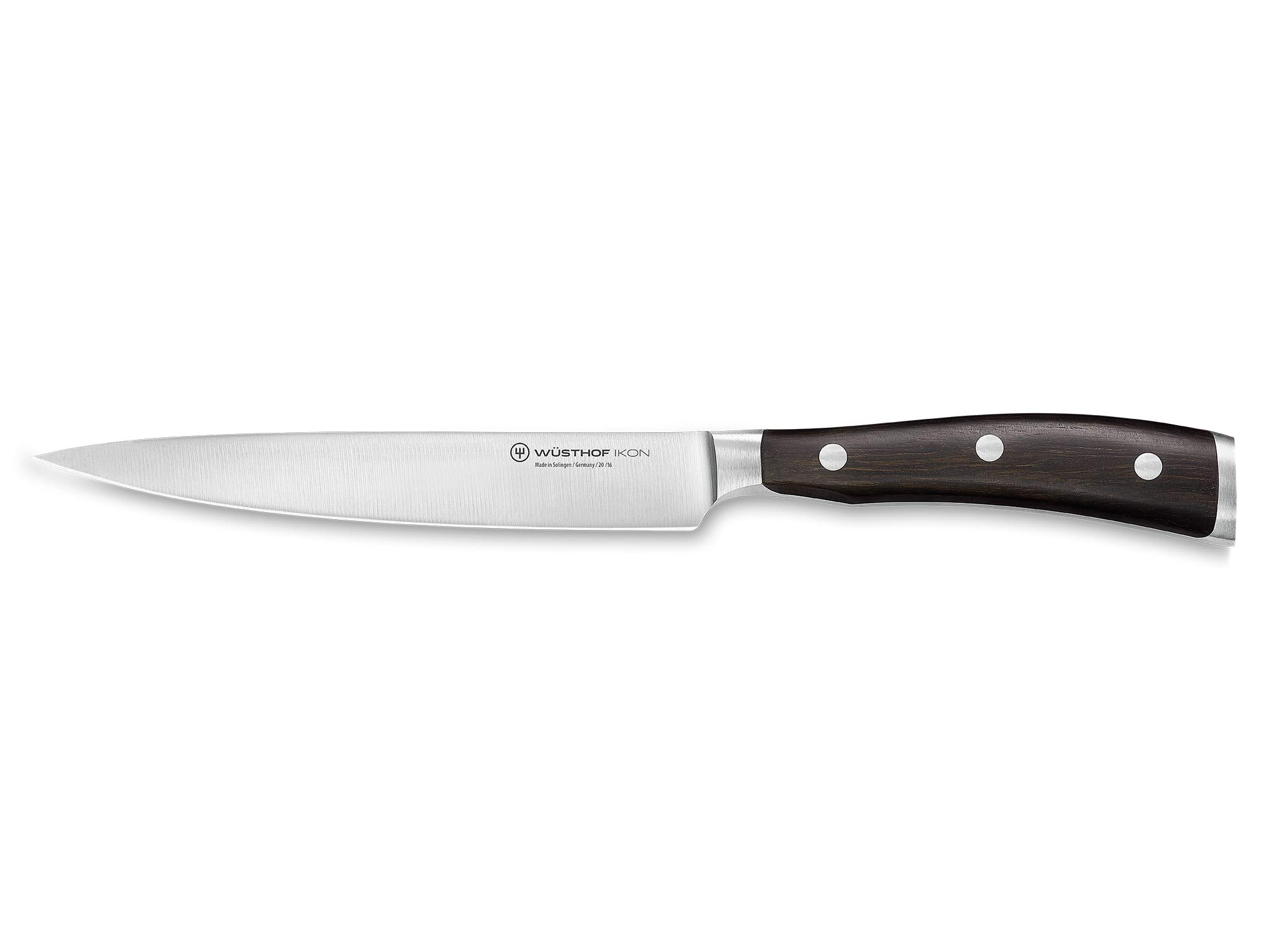 w-sthof-ikon-blackwood-6-utility-knife-forged-german-steel-with-african-blackwoo image 1