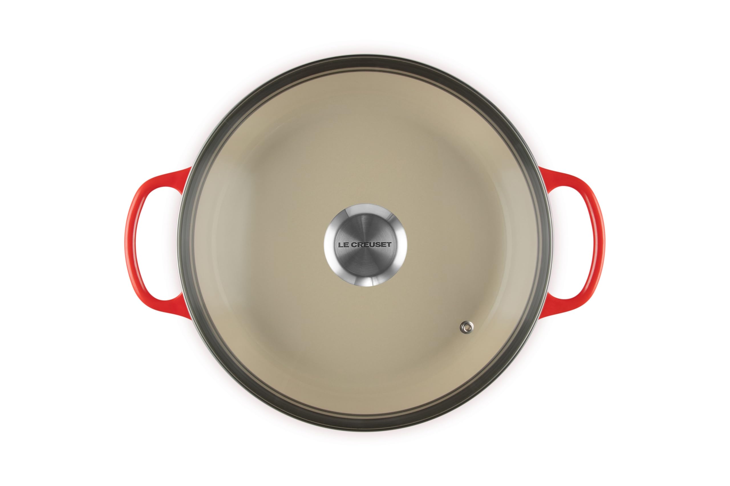 le-creuset-enameled-cast-iron-signature-round-braiser-2-25-qt-with-glass-lid-cer image 2