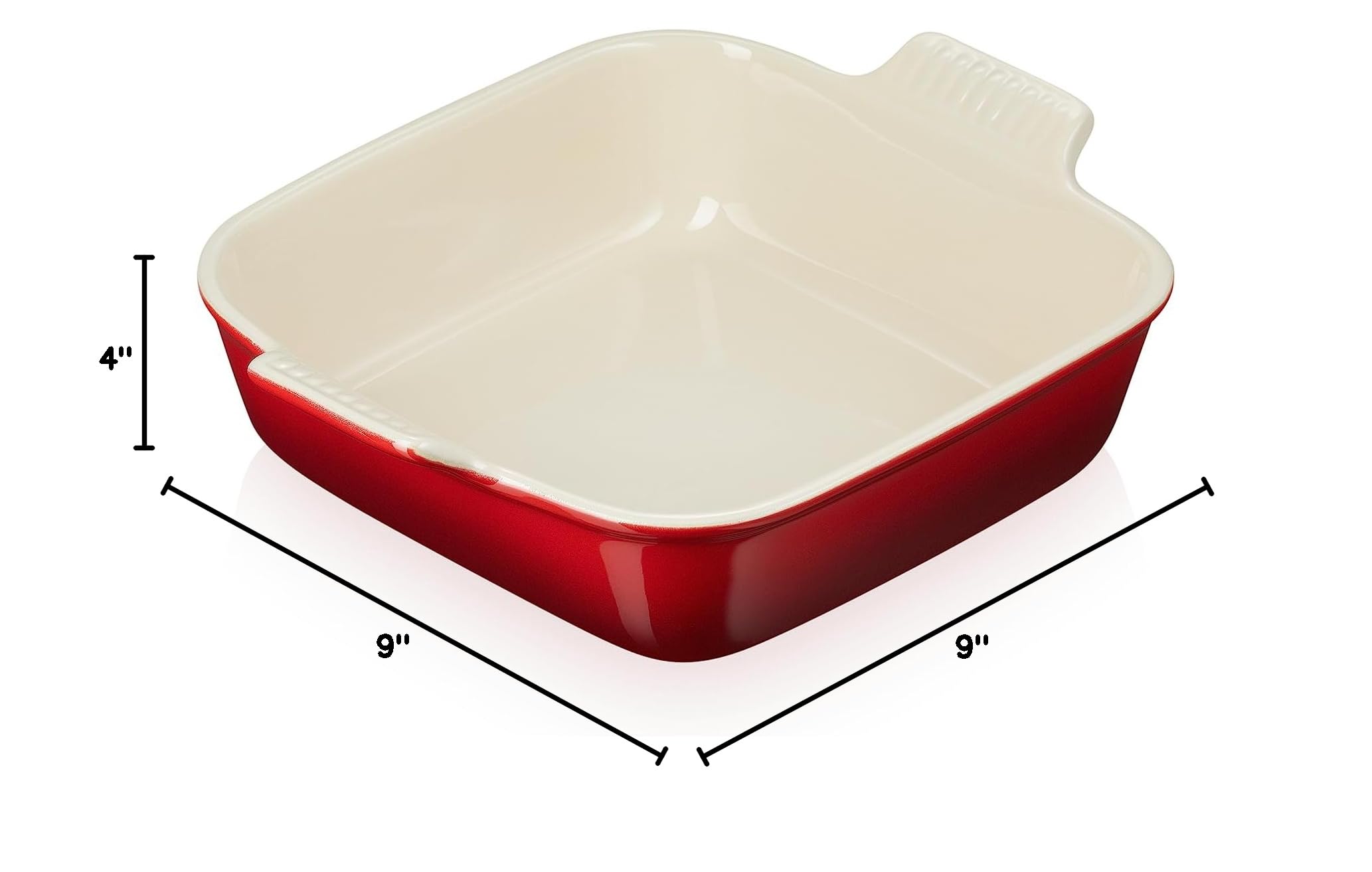 le-creuset-stoneware-heritage-square-dish-3-qt-9-cerise image 5