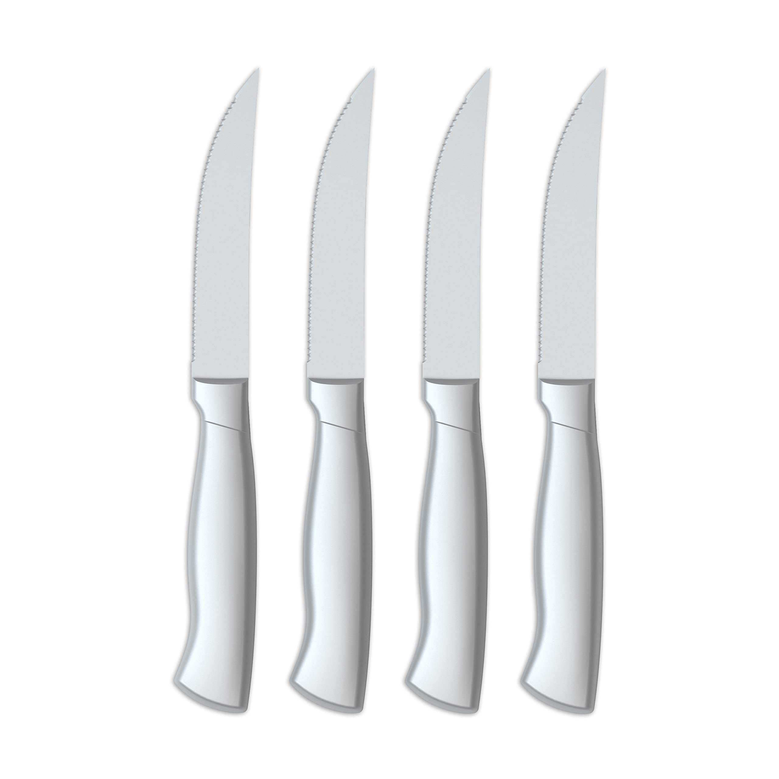 cuisinart-4pc-stainless-steel-hollow-handle-steak-knife-set-precision-cutlery image 1