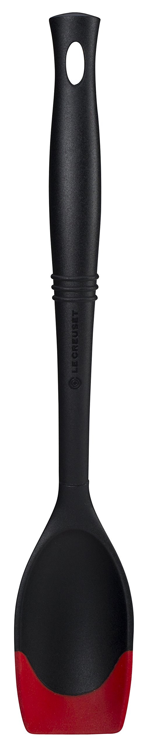 le-creuset-revolution-bi-material-slotted-spoon-cerise image 4