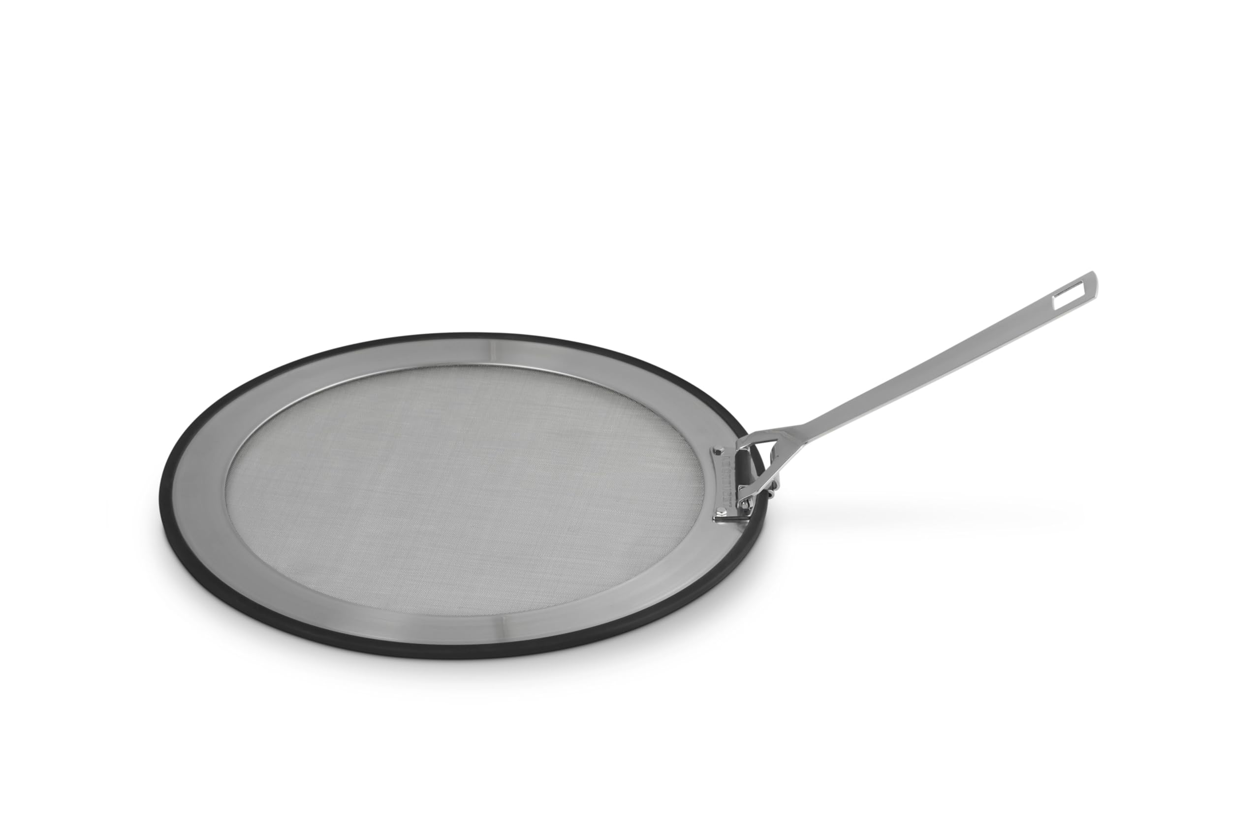 le-creuset-stainless-steel-splatter-guard-12-25-inch-universal-fit-foldable-hand image 1