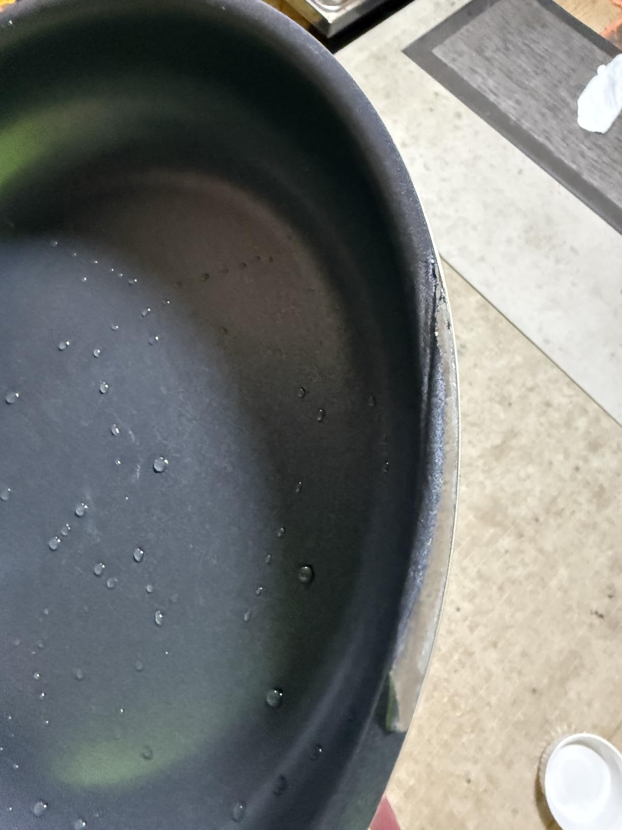 Not as nonstick as advertised