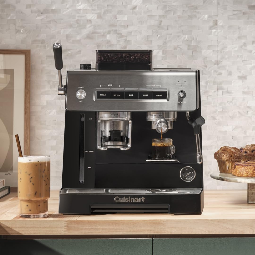 cuisinart-espresso-bar-grind-brew-espresso-machine-16-grind-settings-em-640 image 2