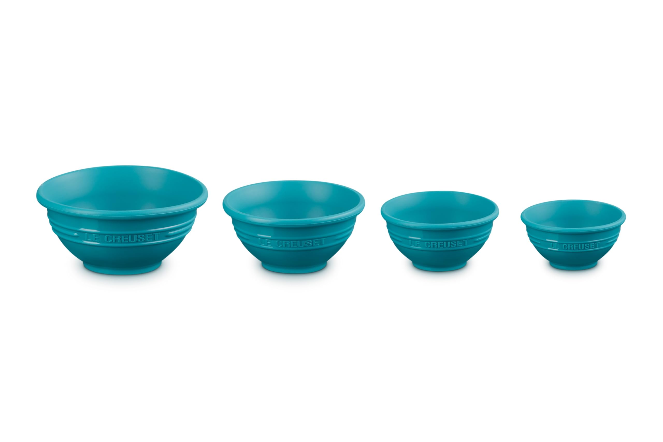 le-creuset-silicone-prep-bowls-set-of-4-1-4-cup-1-3-cup-1-2-cup-1-cup-cerise image 5