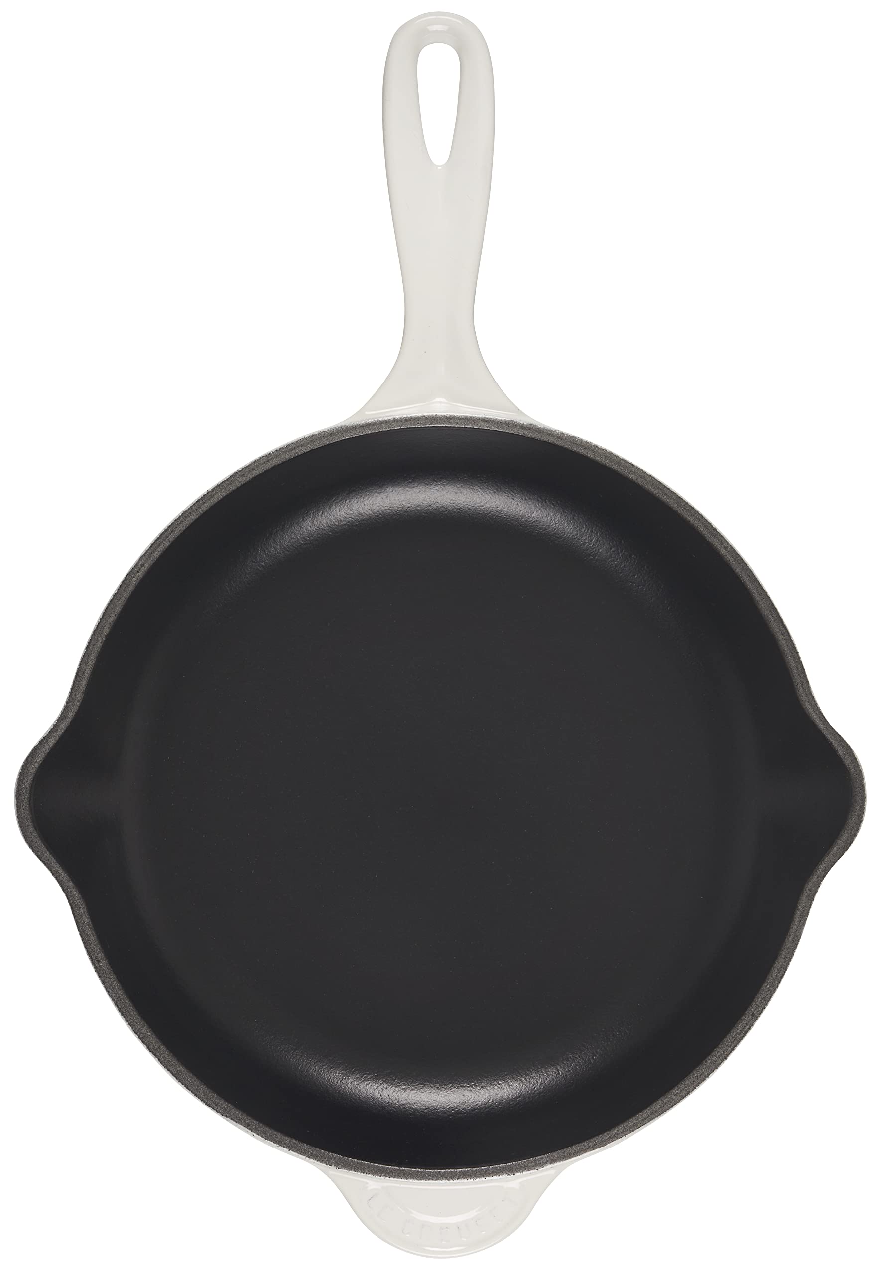 le-creuset-classic-cast-iron-handle-skillet-9-white image 2