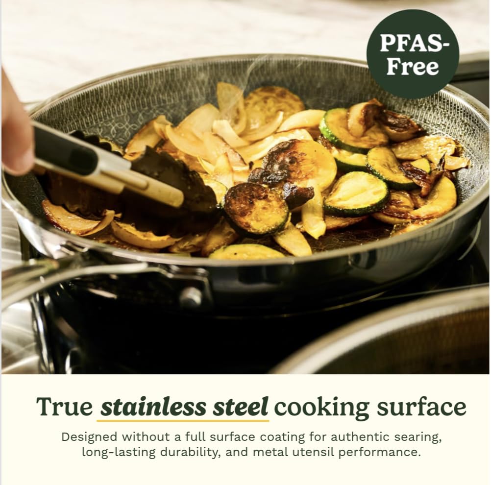 cuisinart-fusionelite-hybrid-tri-ply-stainless-steel-6-pc-skillet-set-with-lids- image 4