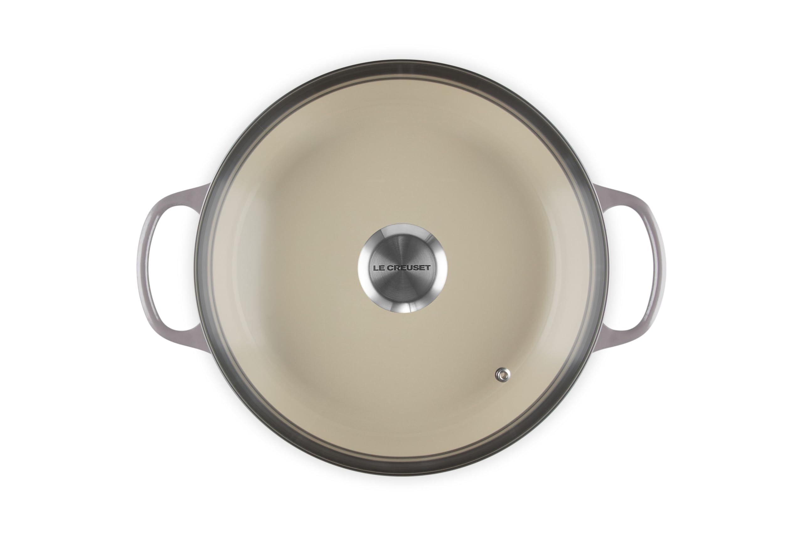 le-creuset-enameled-cast-iron-signature-round-braiser-2-25-qt-with-glass-lid-oys image 2
