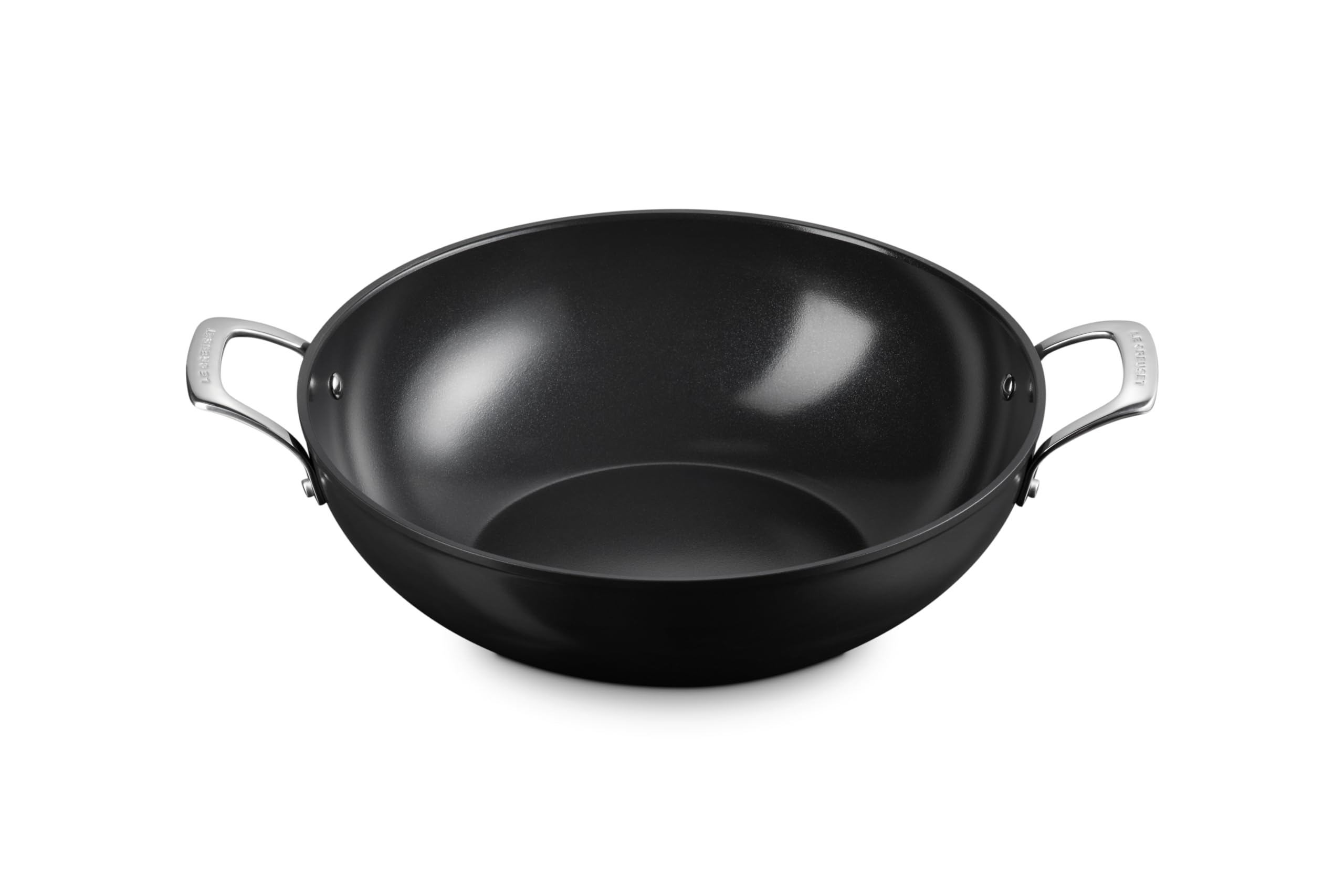 le-creuset-essential-non-stick-ceramic-wok-6-1-3-qt-pfas-free-forged-aluminum image 1