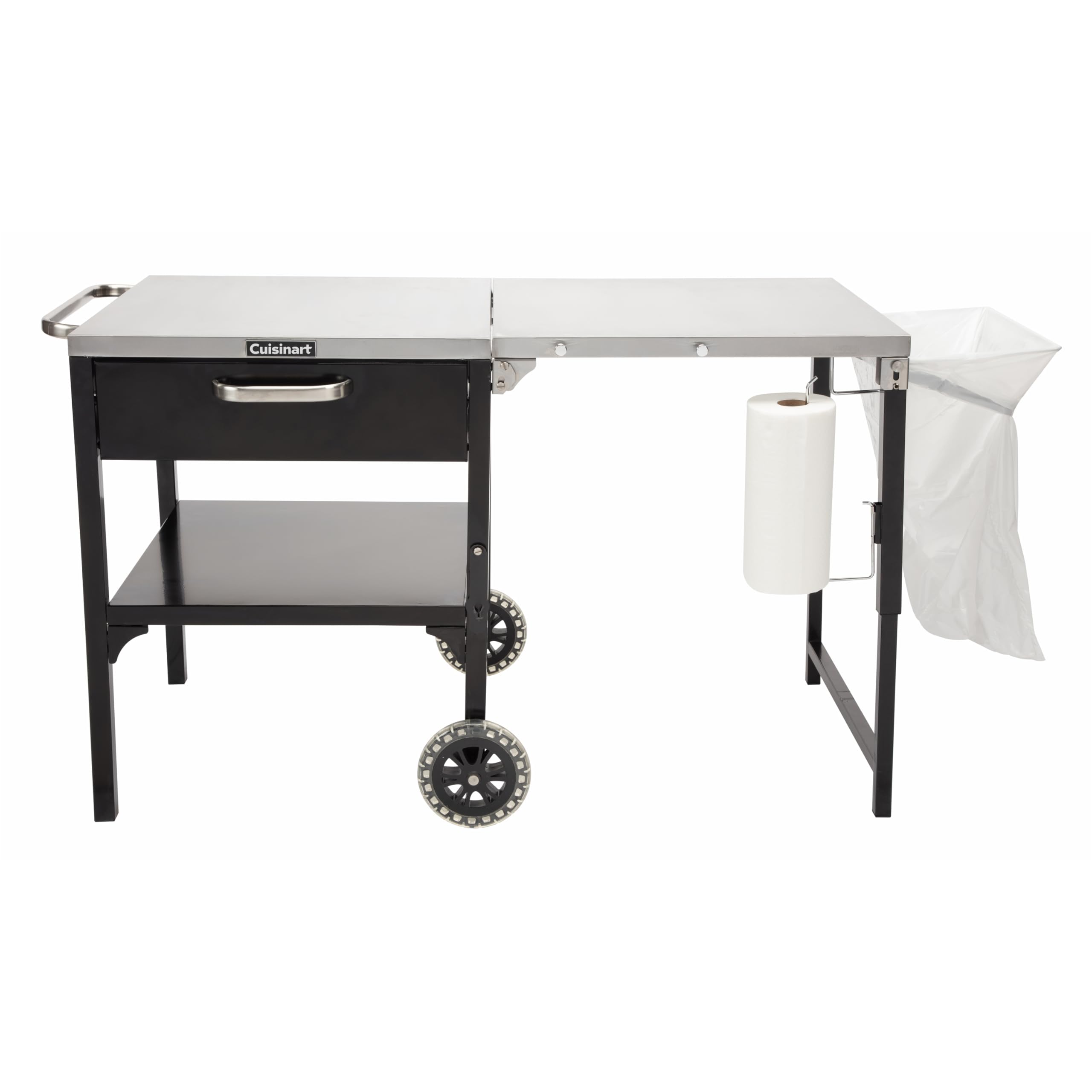 cuisinart-prep-n-cook-outdoor-table-grill-stand-stainless-steel-folding-prep-sta image 1