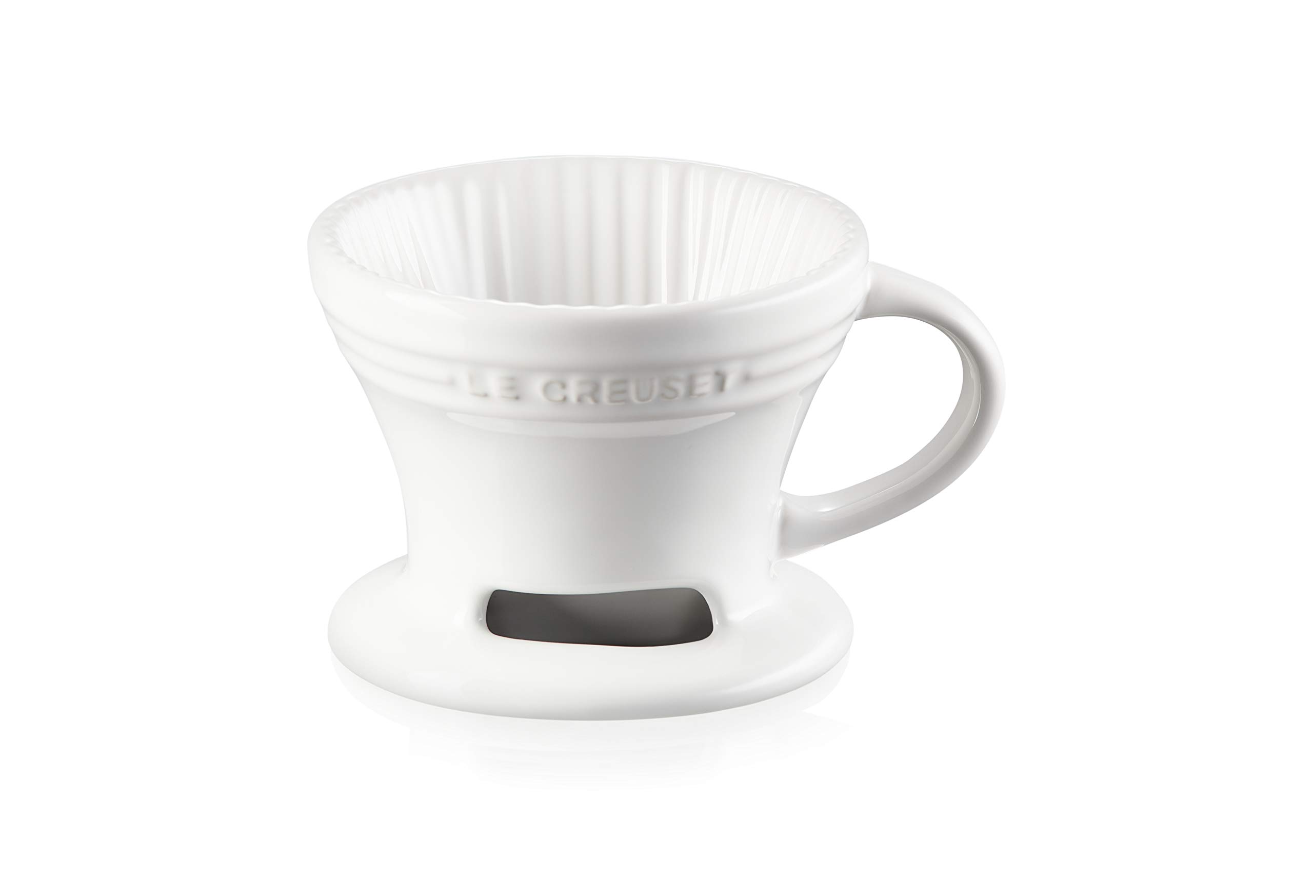 le-creuset-stoneware-pour-over-coffee-cone-3-25-marseille-manual-coffee-dripper- image 3