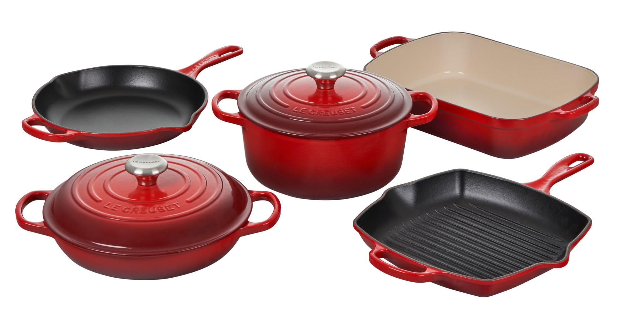 le-creuset-enameled-cast-iron-signature-cookware-set-5-piece-flame image 8