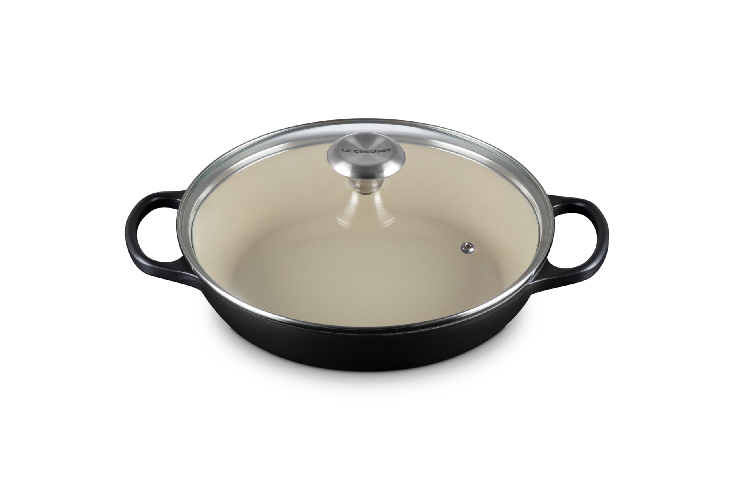 le-creuset-enameled-cast-iron-signature-round-braiser-2-25-qt-with-glass-lid-lic image 1