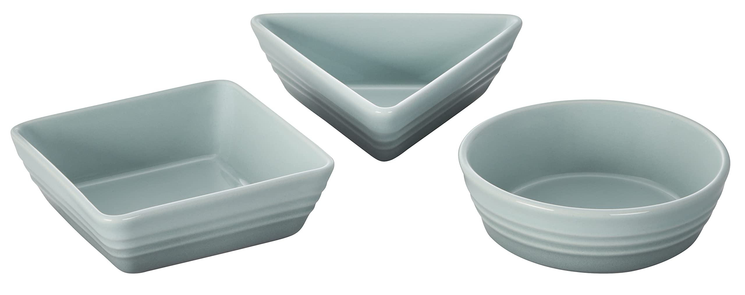 le-creuset-stoneware-set-of-3-tapas-dishes-cerise image 4