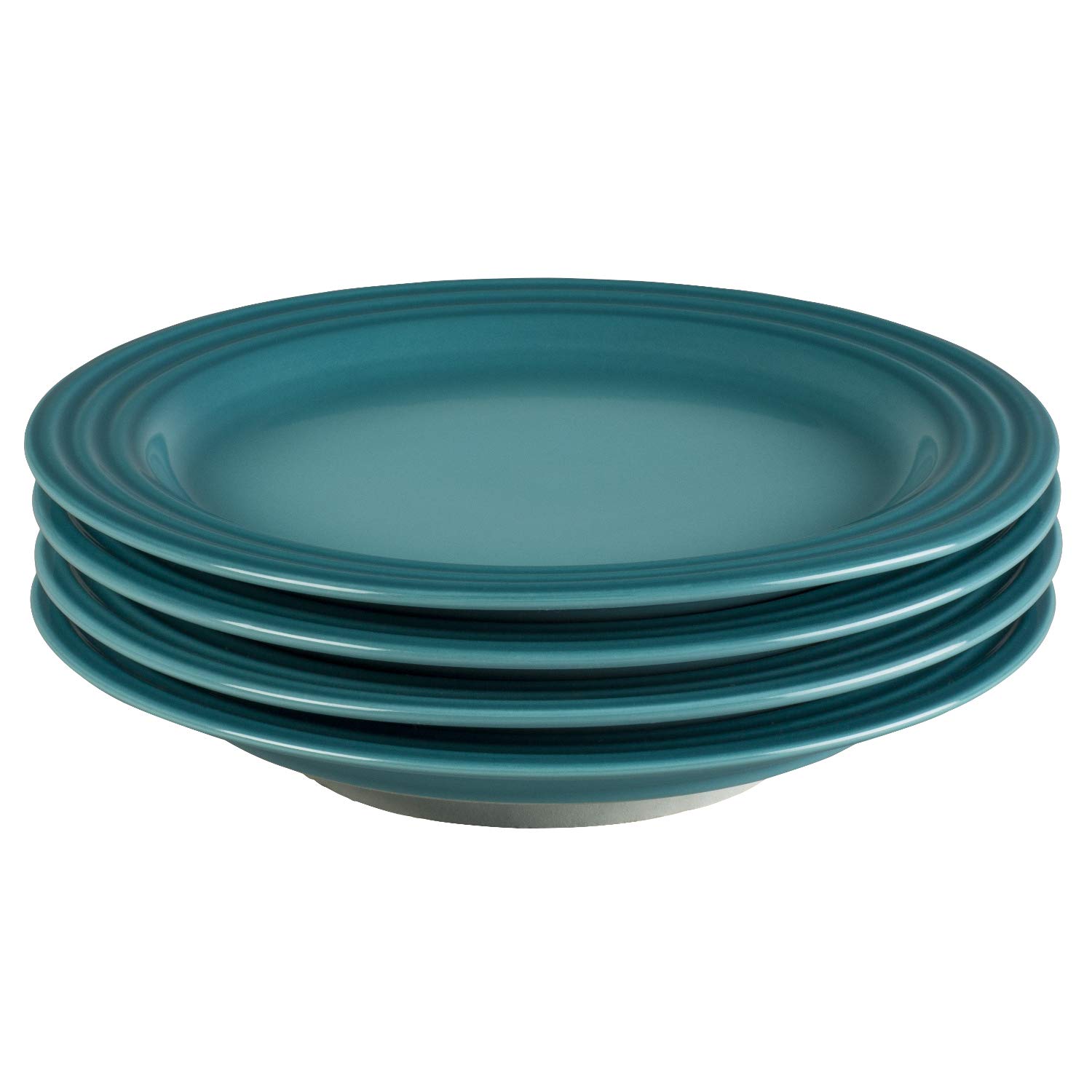 le-creuset-stoneware-salad-plates-set-of-4-8-5-inch-white image 7