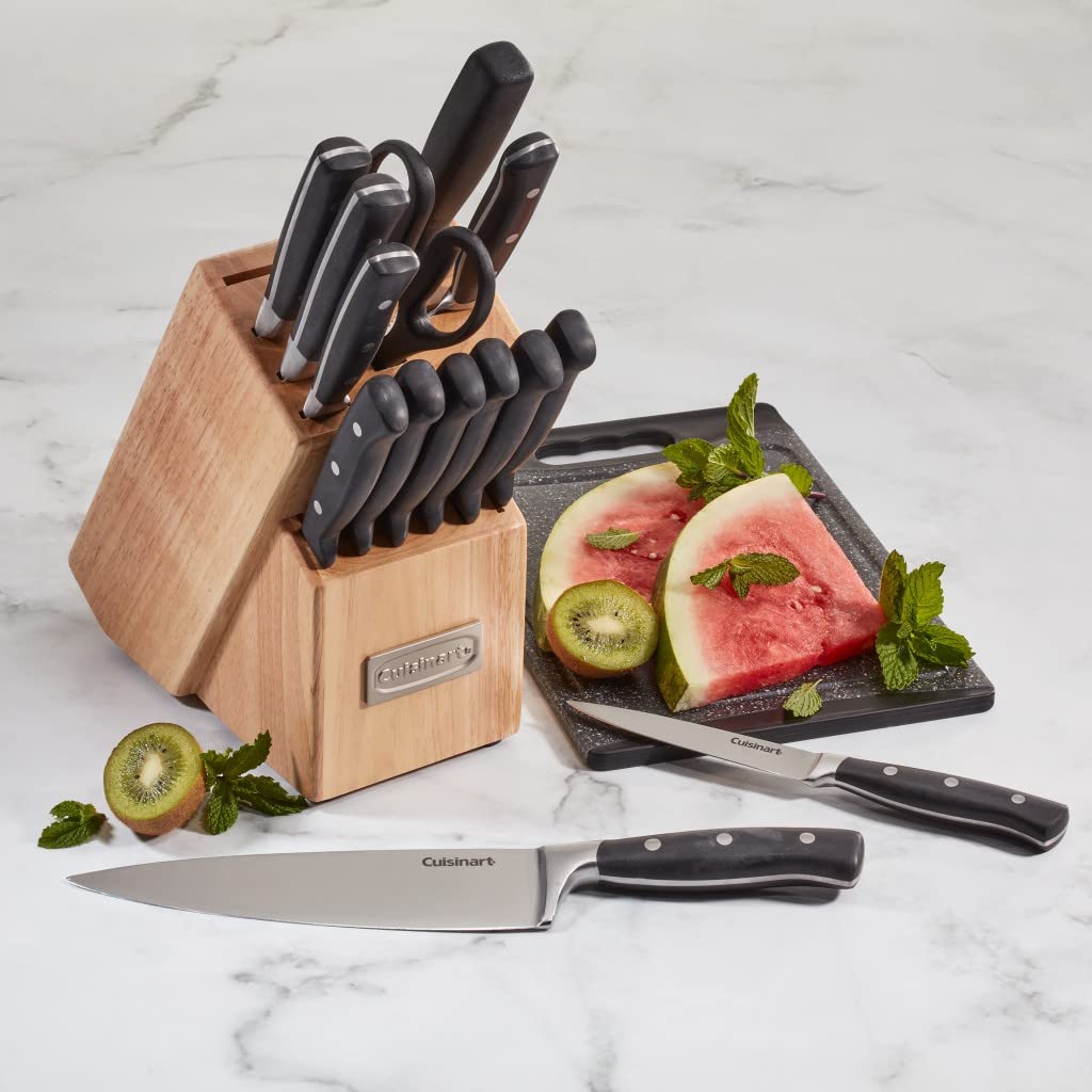 cuisinart-classic-forged-triple-rivet-15-piece-knife-block-set-c77tr-15p image 4