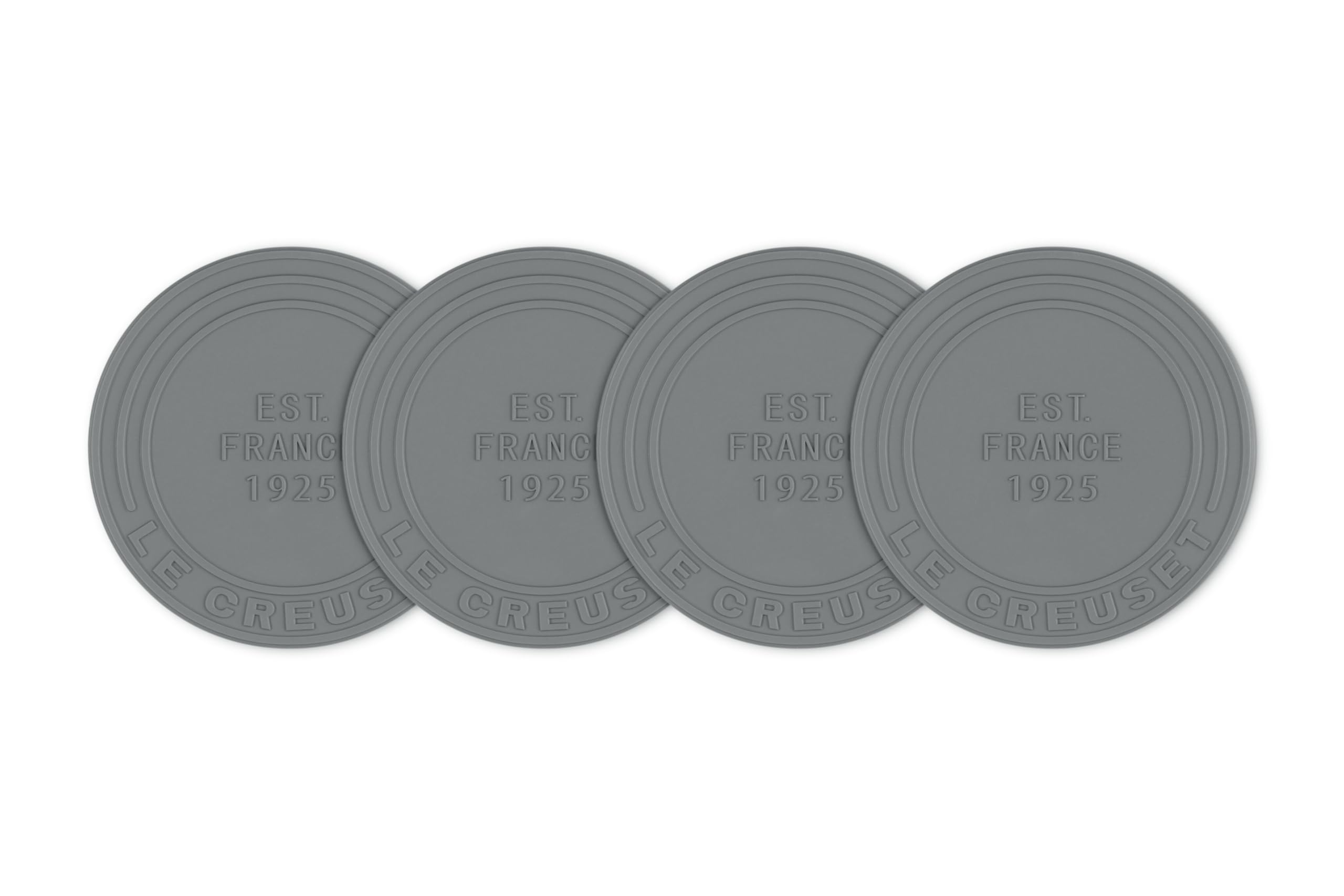 le-creuset-silicone-coasters-est-1925-set-of-4-cerise image 7