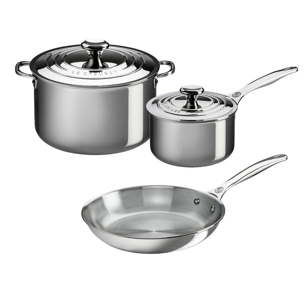 le-creuset-tri-ply-stainless-steel-6-pc-cookware-set image 7