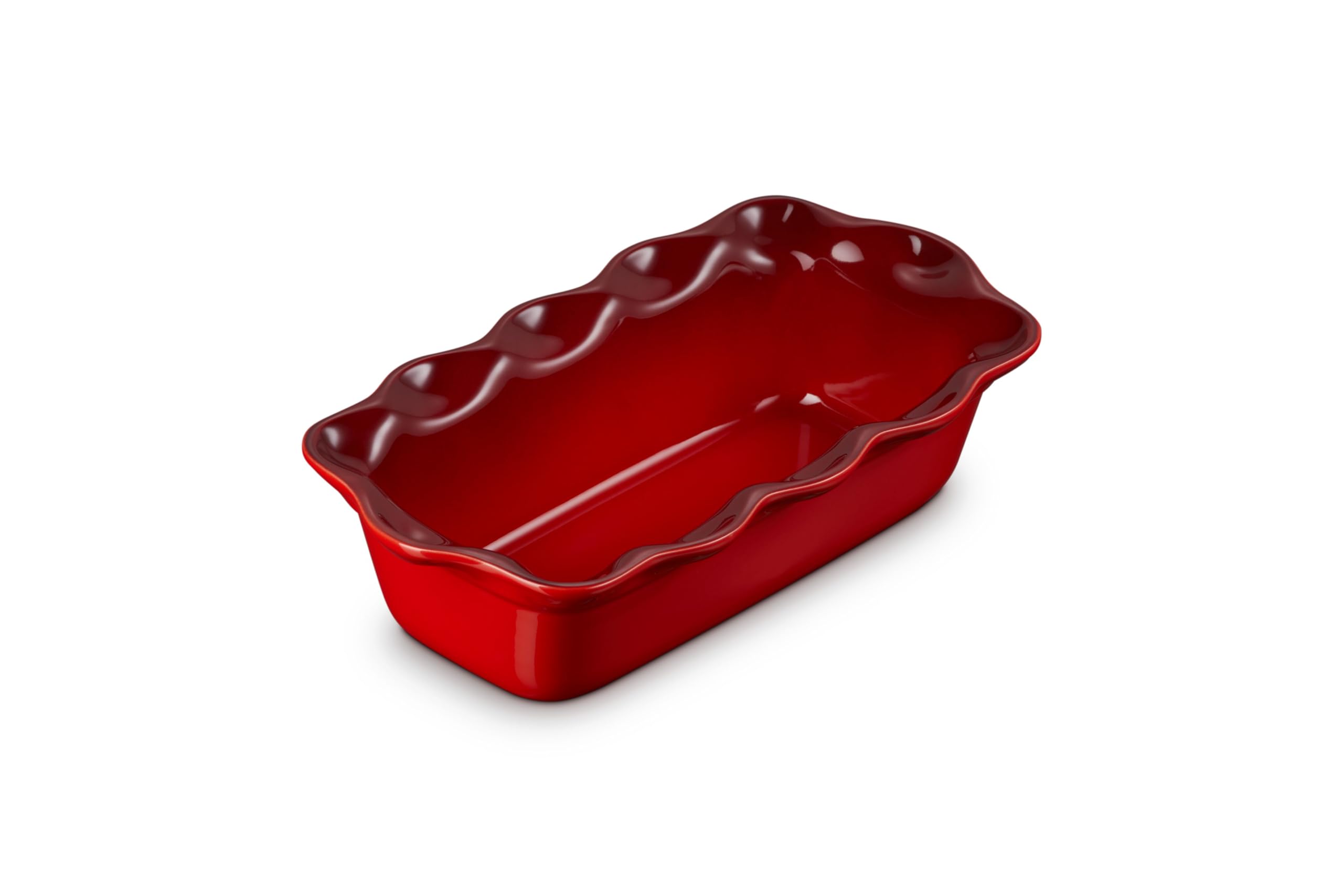 le-creuset-stoneware-set-of-2-9-heritage-fluted-pie-dish-and-9-fluted-loaf-dish- image 2