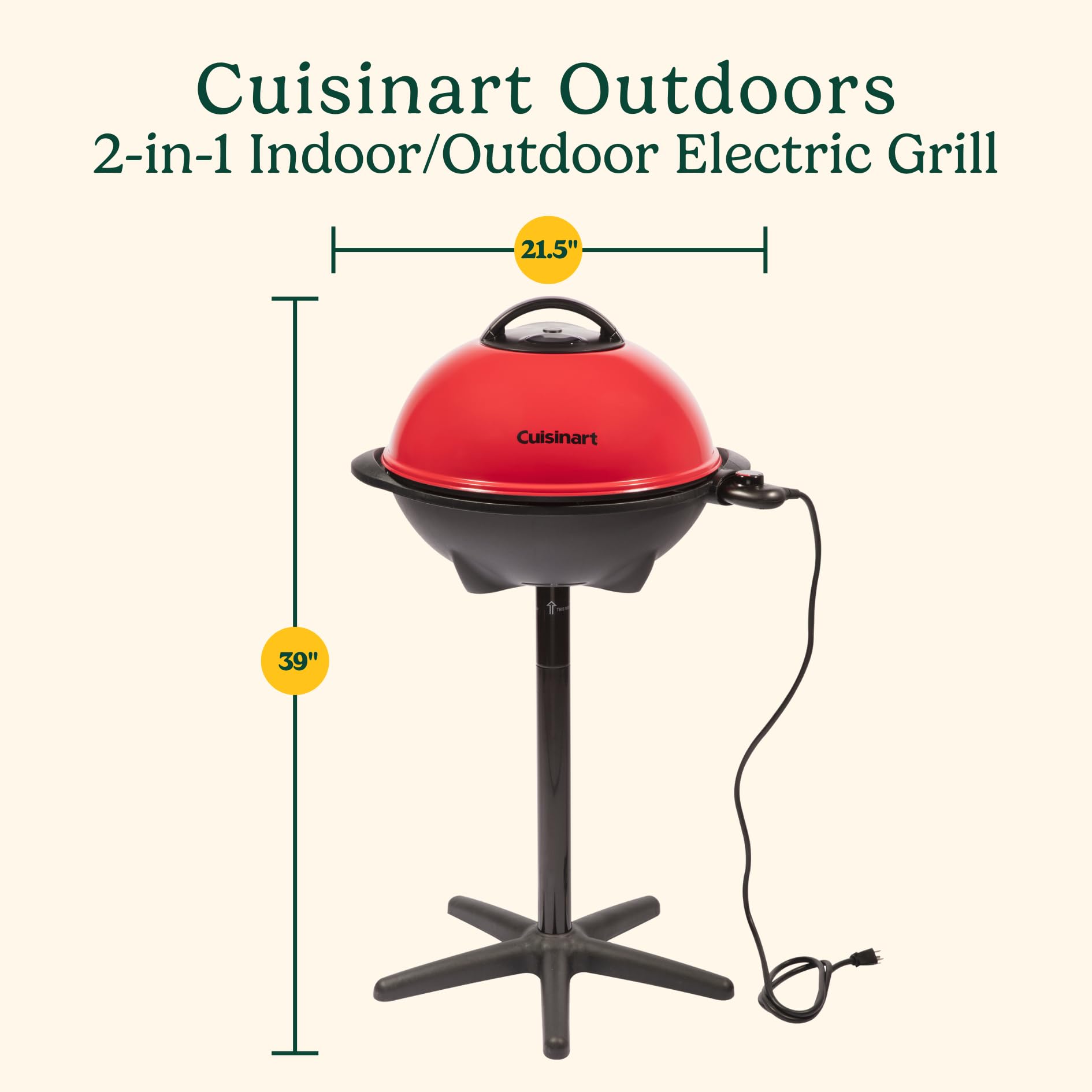 cuisinart-2-in-1-indoor-outdoor-electric-grill-240-sq-in-nonstick image 2