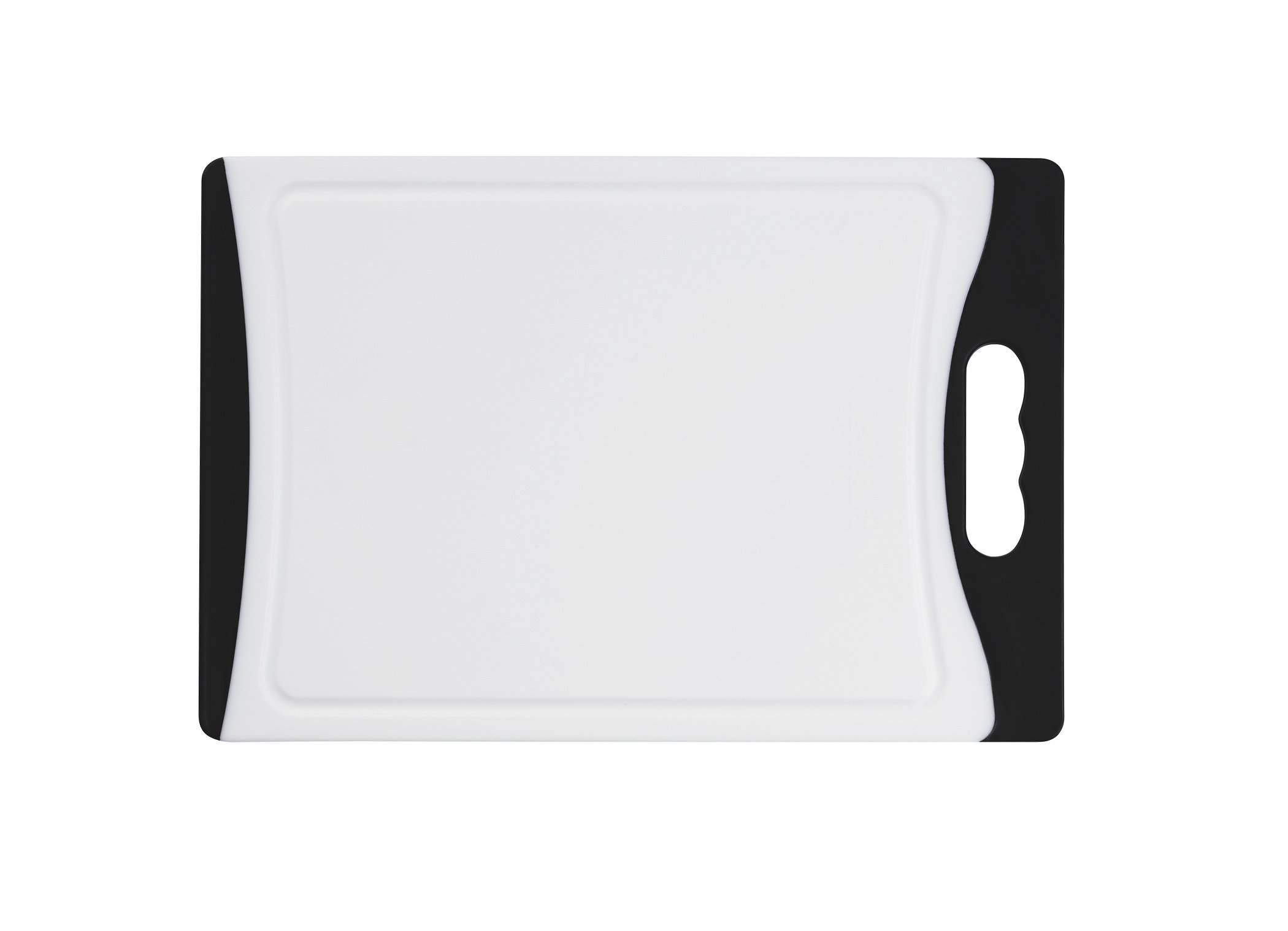 cuisinart-11-inch-poly-cutting-board-with-black-trim-cpb-11wb image 1