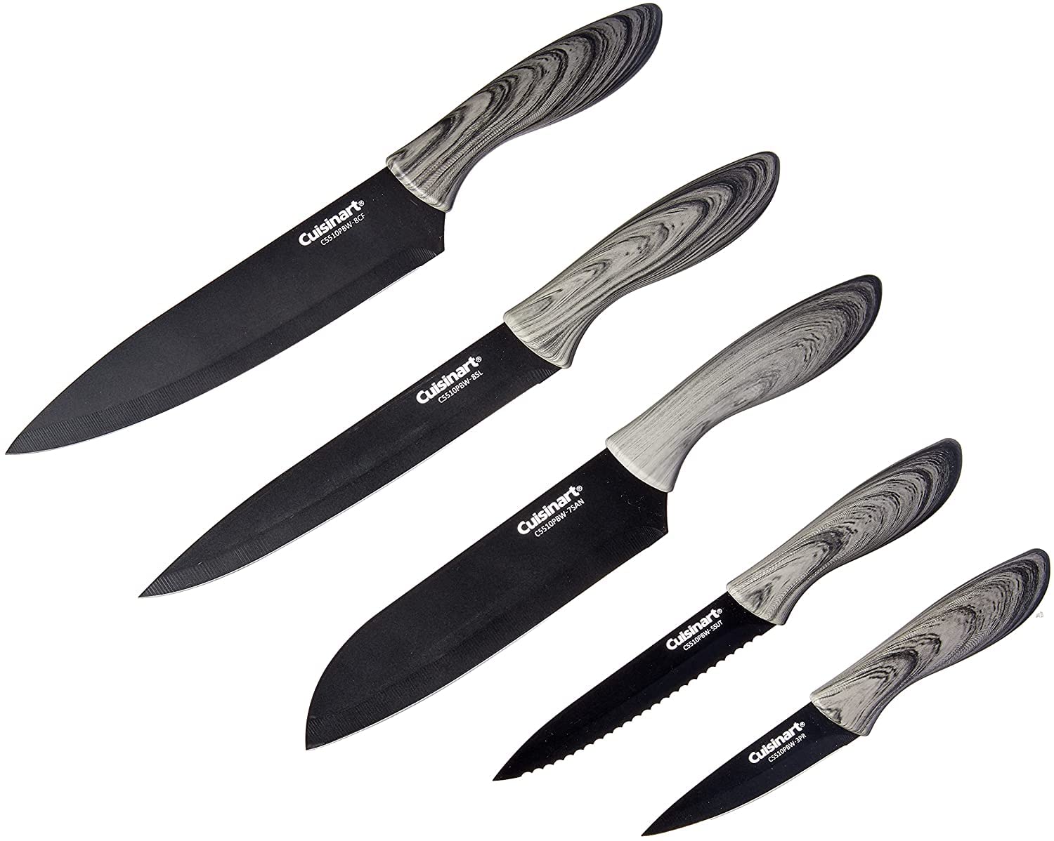 cuisinart-advantage-10-piece-cutlery-set-black image 1