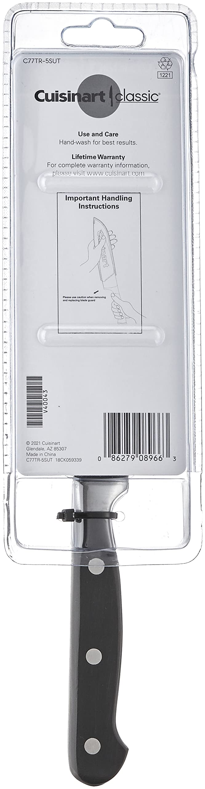 cuisinart-triple-rivet-collection-5-serrated-utility-knife-black-c77tr-5sut image 2