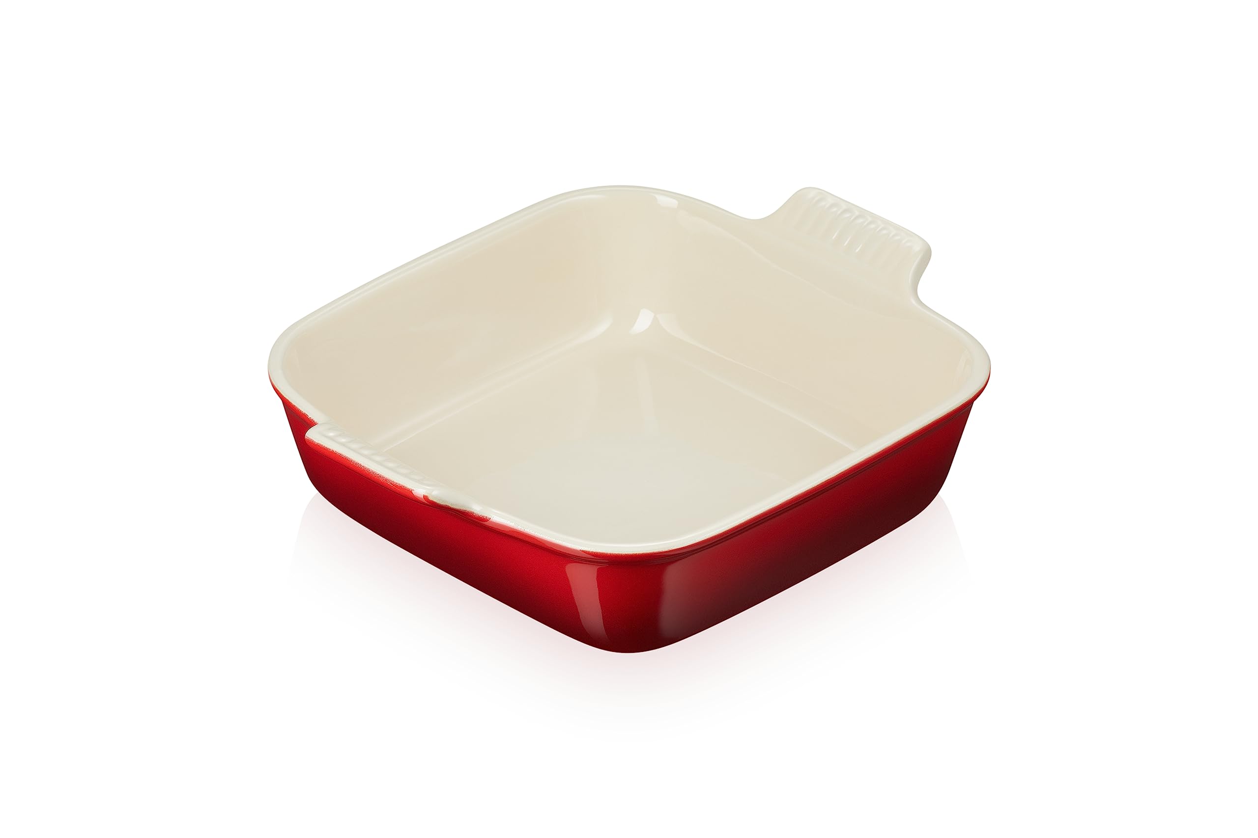 le-creuset-stoneware-heritage-square-dish-3-qt-9-cerise image 1