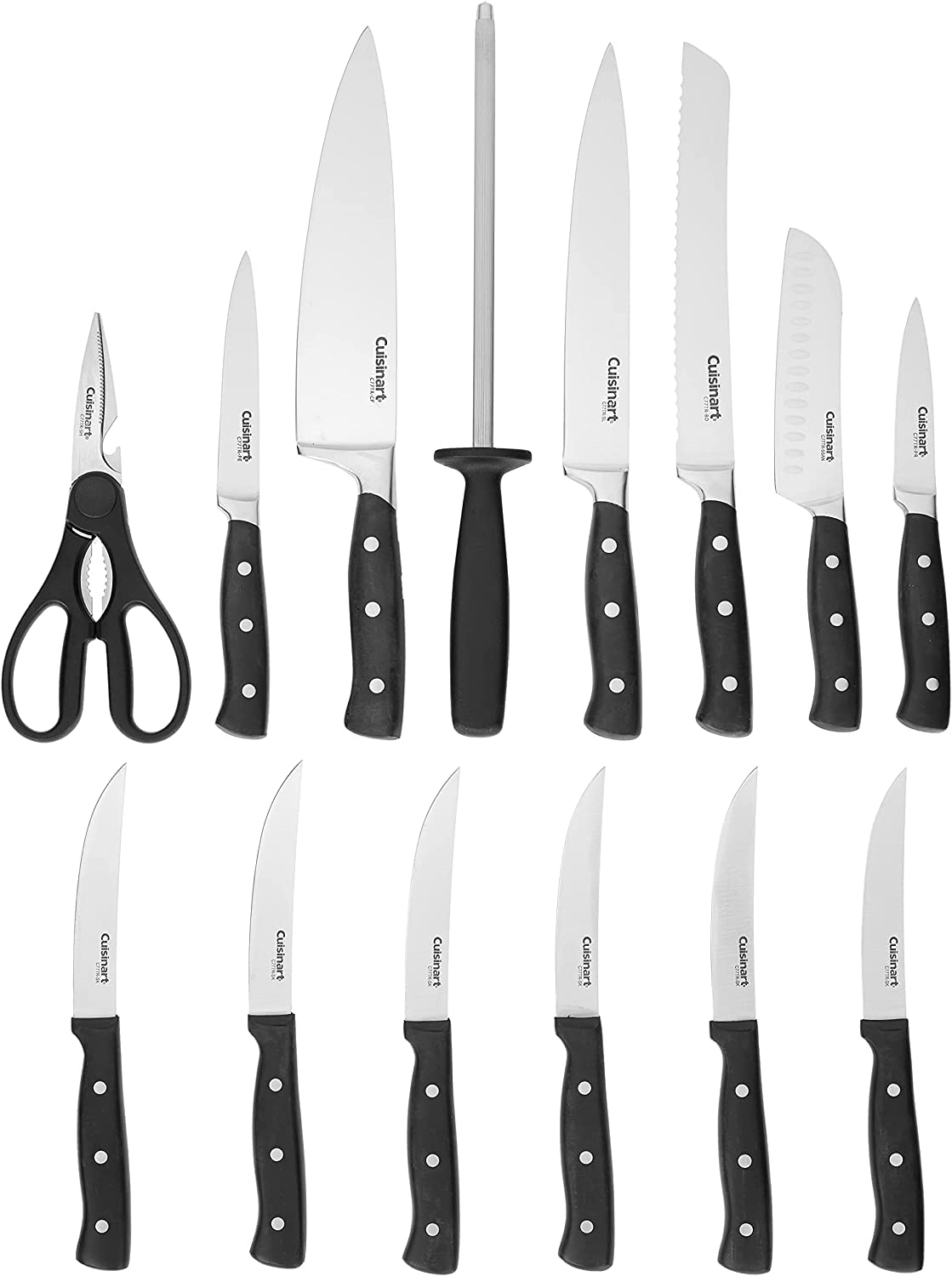 cuisinart-classic-forged-triple-rivet-15-piece-knife-block-set-c77tr-15p image 3