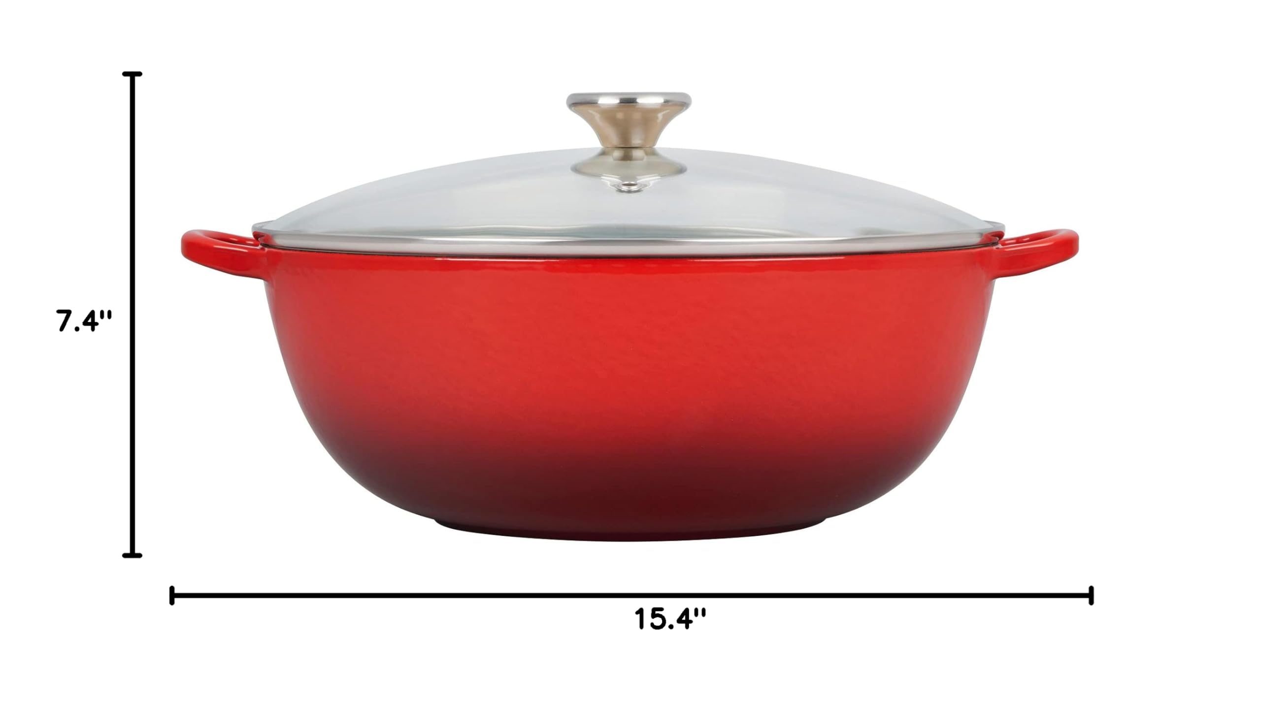 le-creuset-enameled-cast-iron-chef-s-oven-with-glass-lid-7-5-qt-cerise image 6