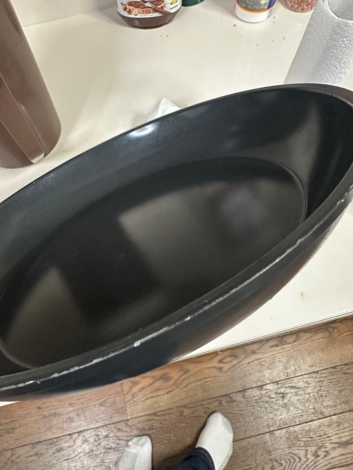 Good pan, but arrived scratched