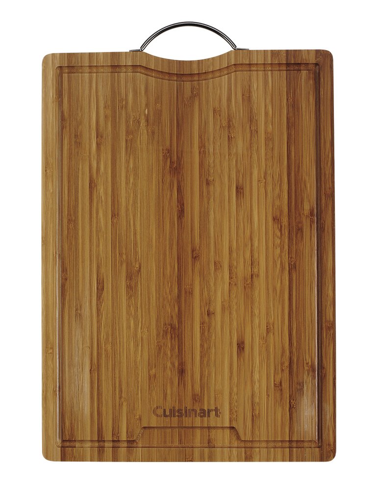 cuisinart-cwb-16b-16-5-bamboo-cutting-board-2-sided-natural-wood image 1