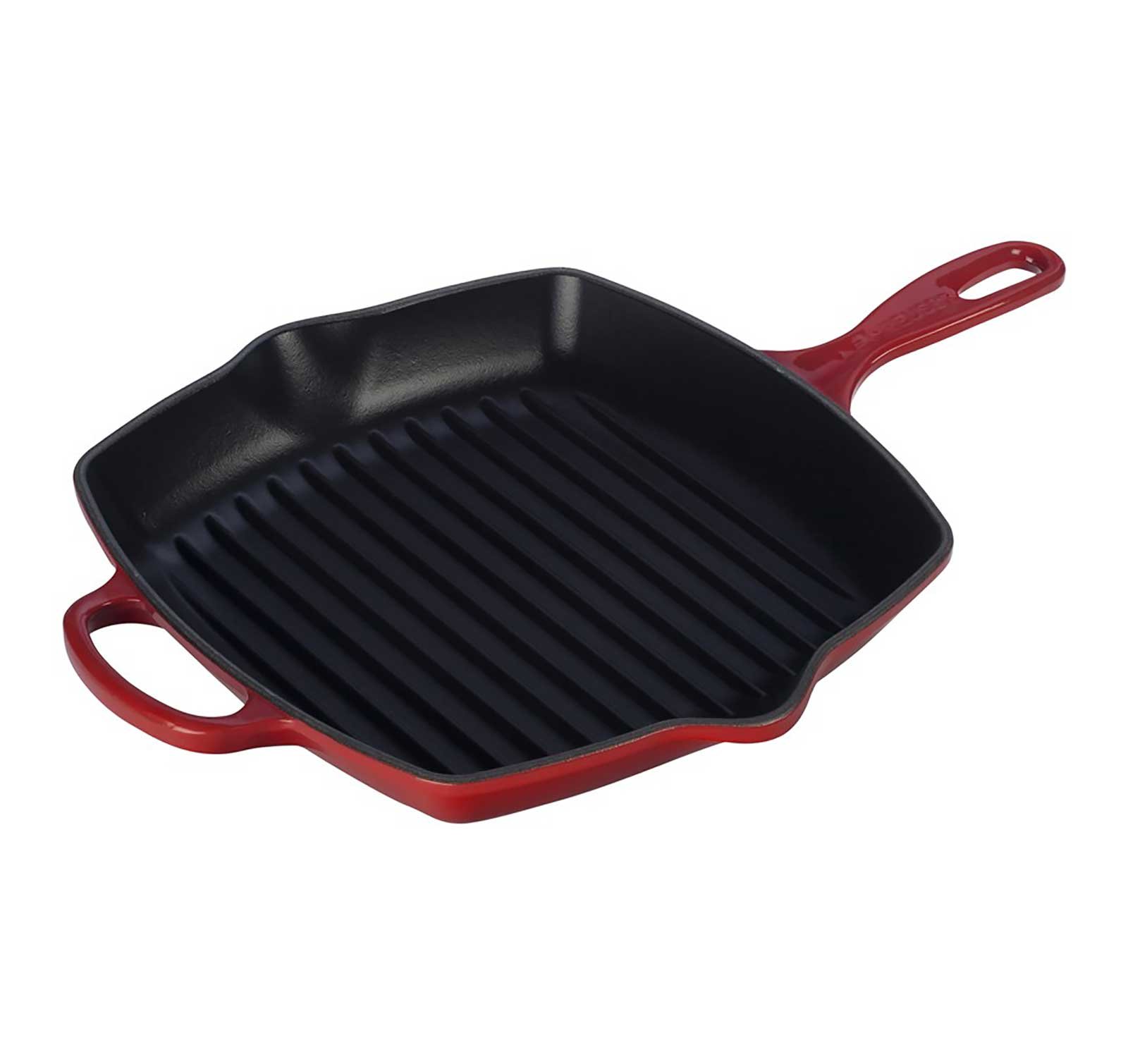 le-creuset-signature-enameled-cast-iron-square-skillet-grill-10-25-cerise image 7