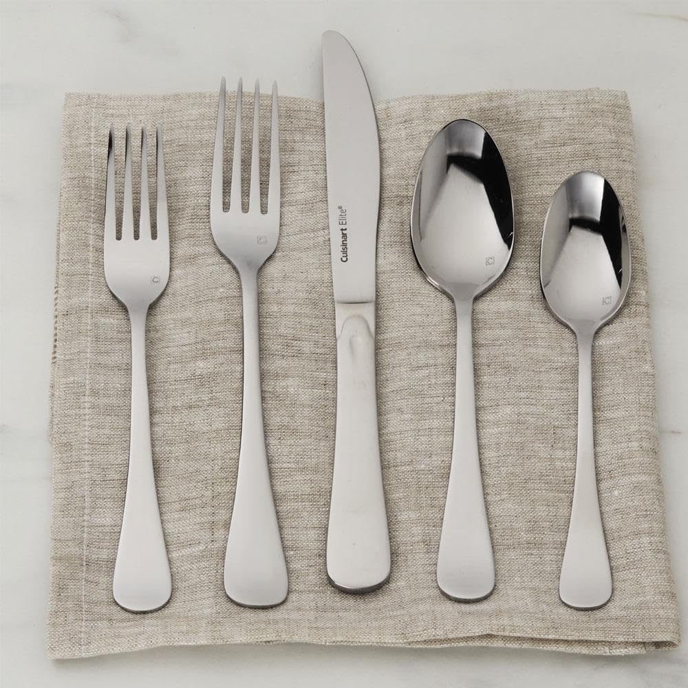 cuisinart-trevoux-20-piece-stainless-steel-flatware-set-cfe-t20n image 4