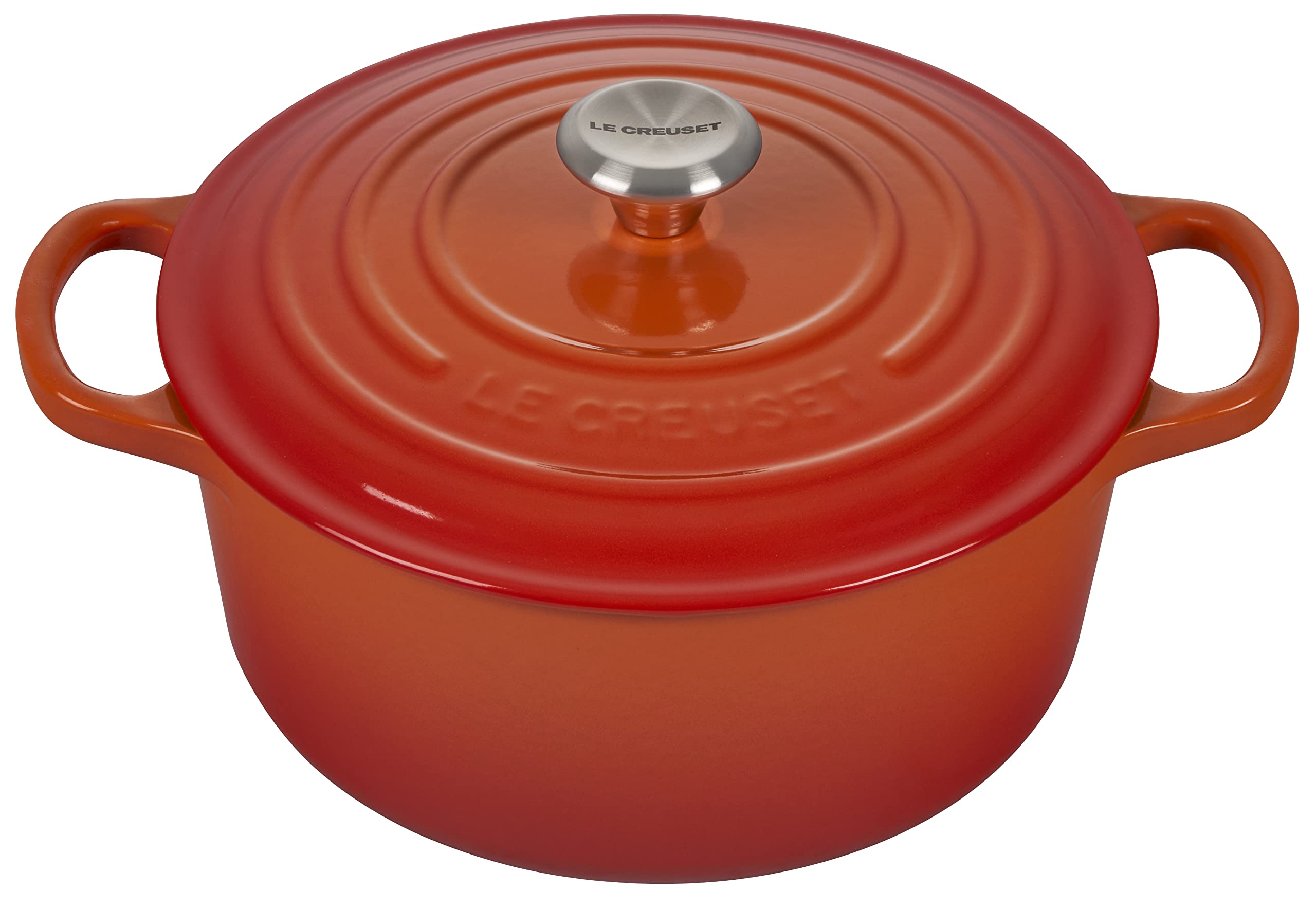 le-creuset-enameled-cast-iron-signature-round-dutch-oven-3-5-qt-flame image 1